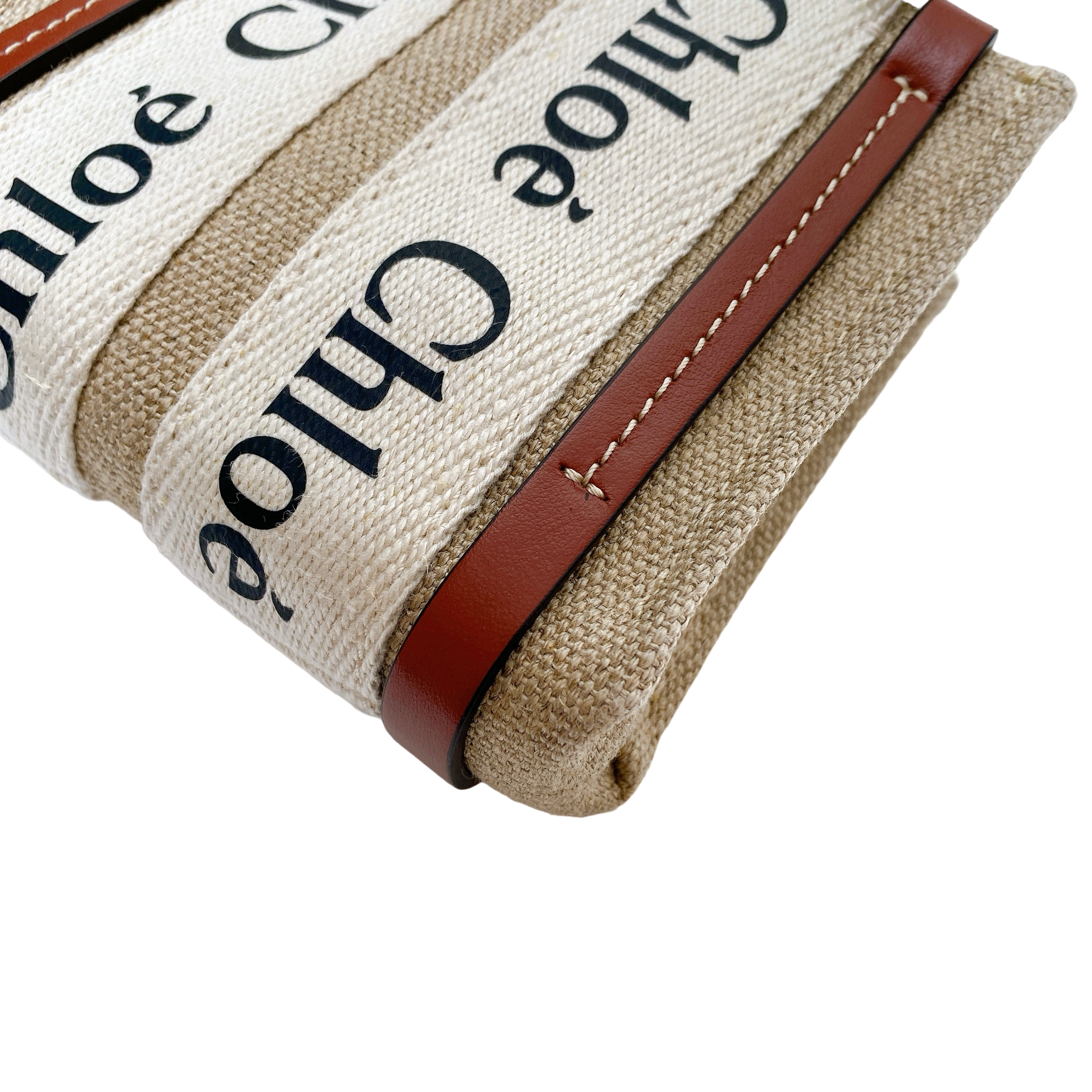 CHLOE NANO WOODY TOTE