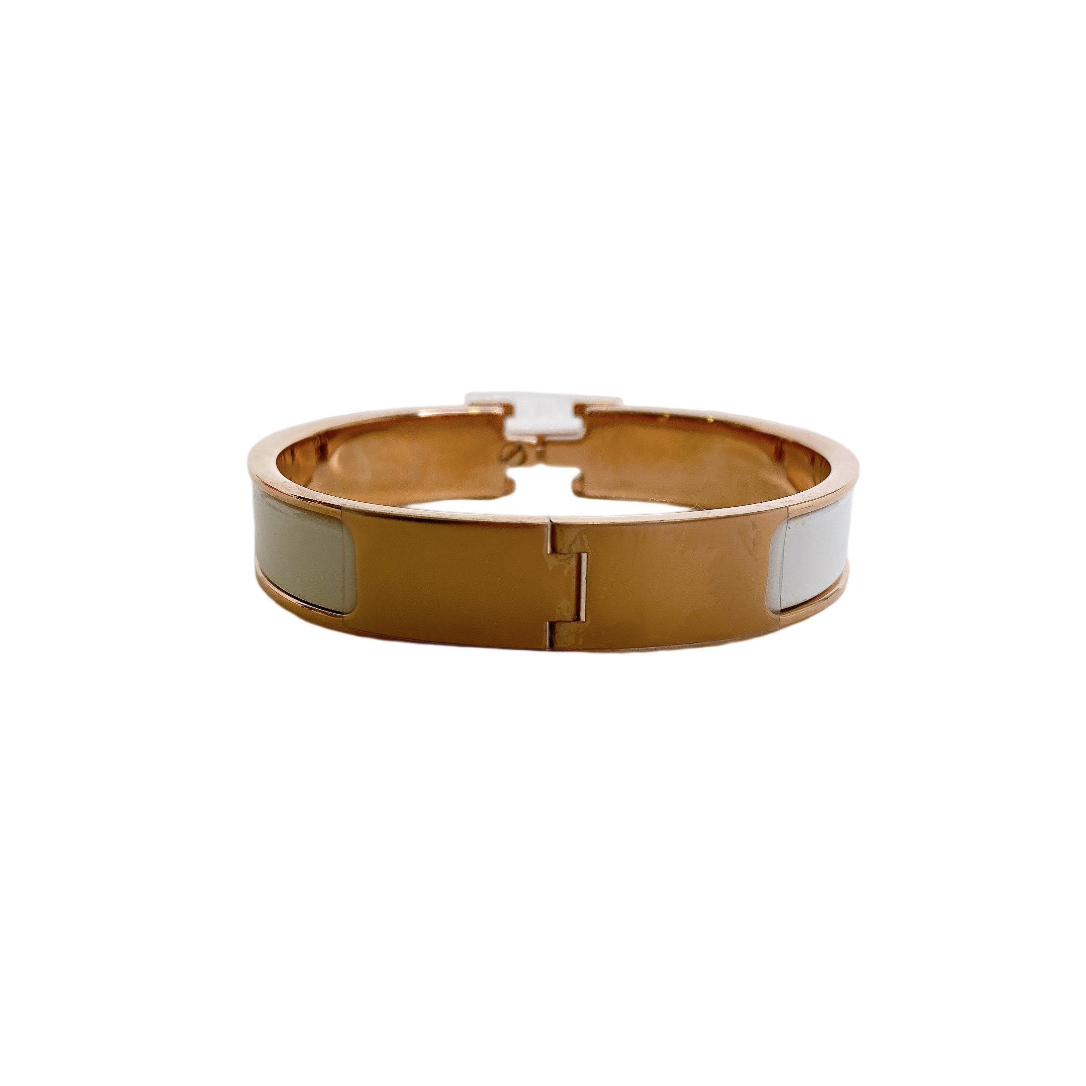 HERMES BRACELET WHITE RHW