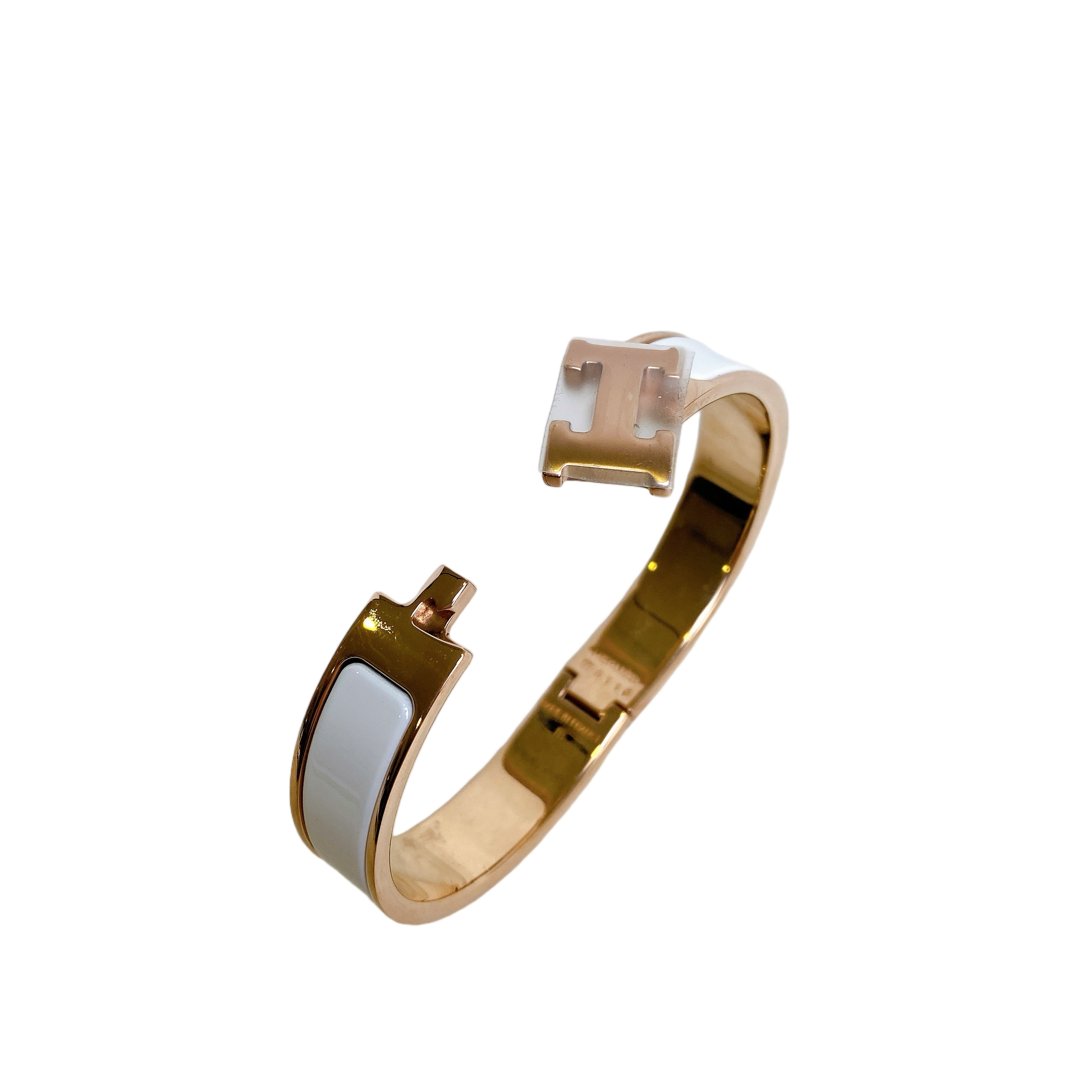 HERMES BRACELET WHITE RHW