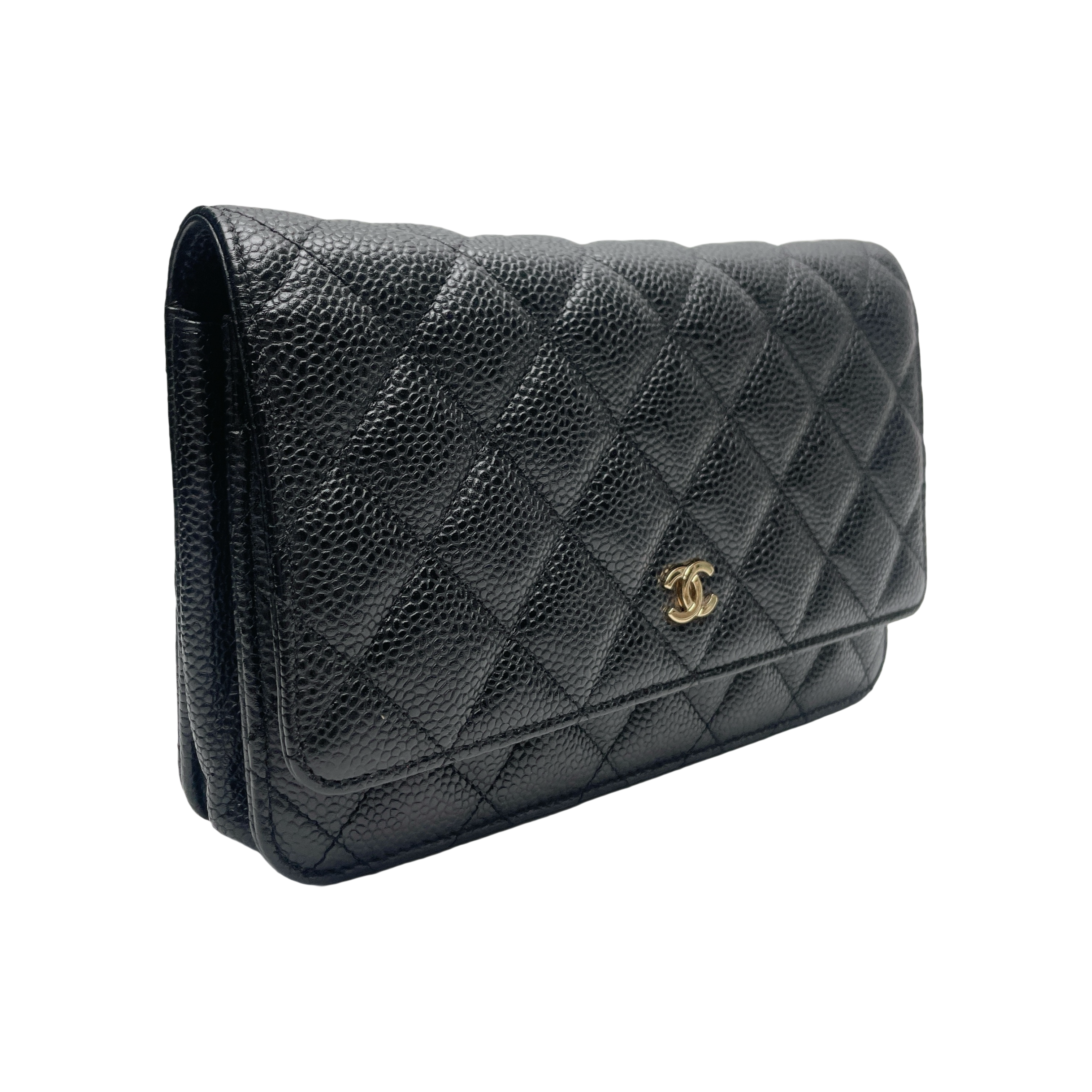 CHANEL WALLET ON CHAIN IN GHW