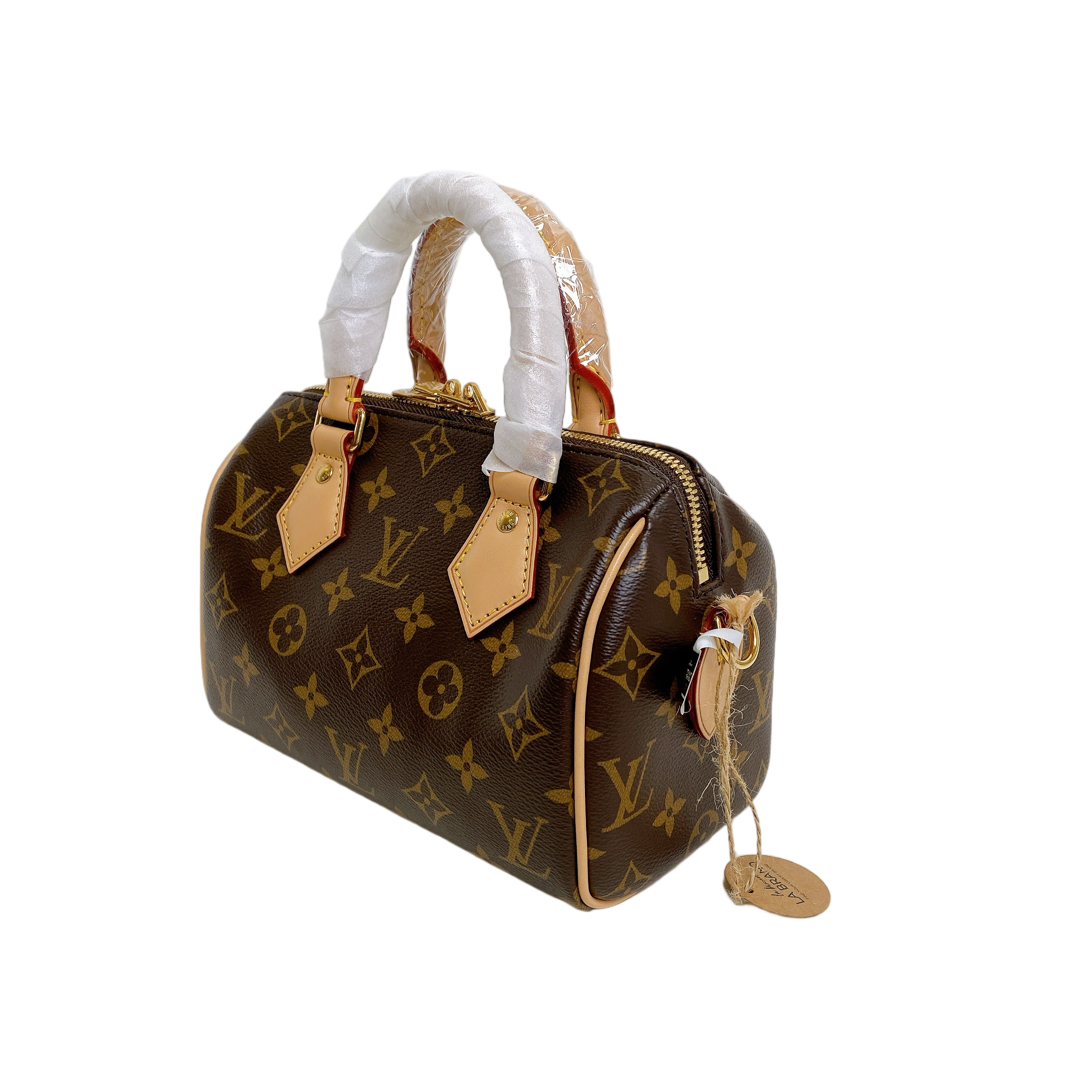 LV SPEEDY 20 BLACK STRAP