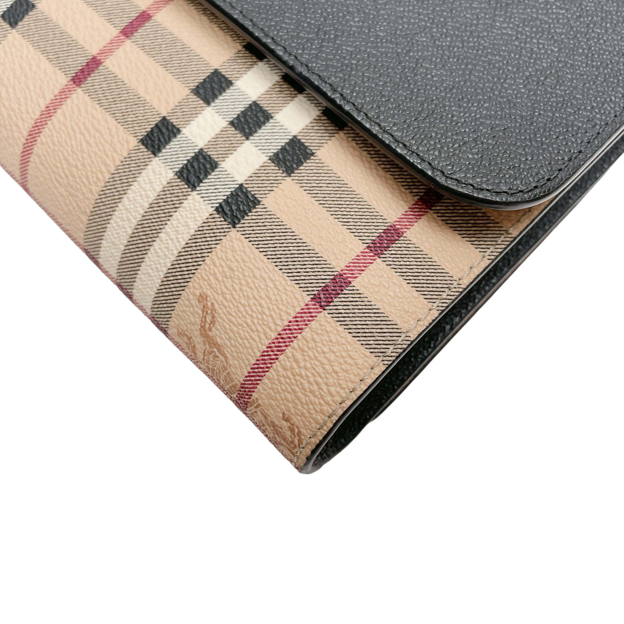 BURBERRY HAYMARKET CHECK LOXLEY SMALL BAG