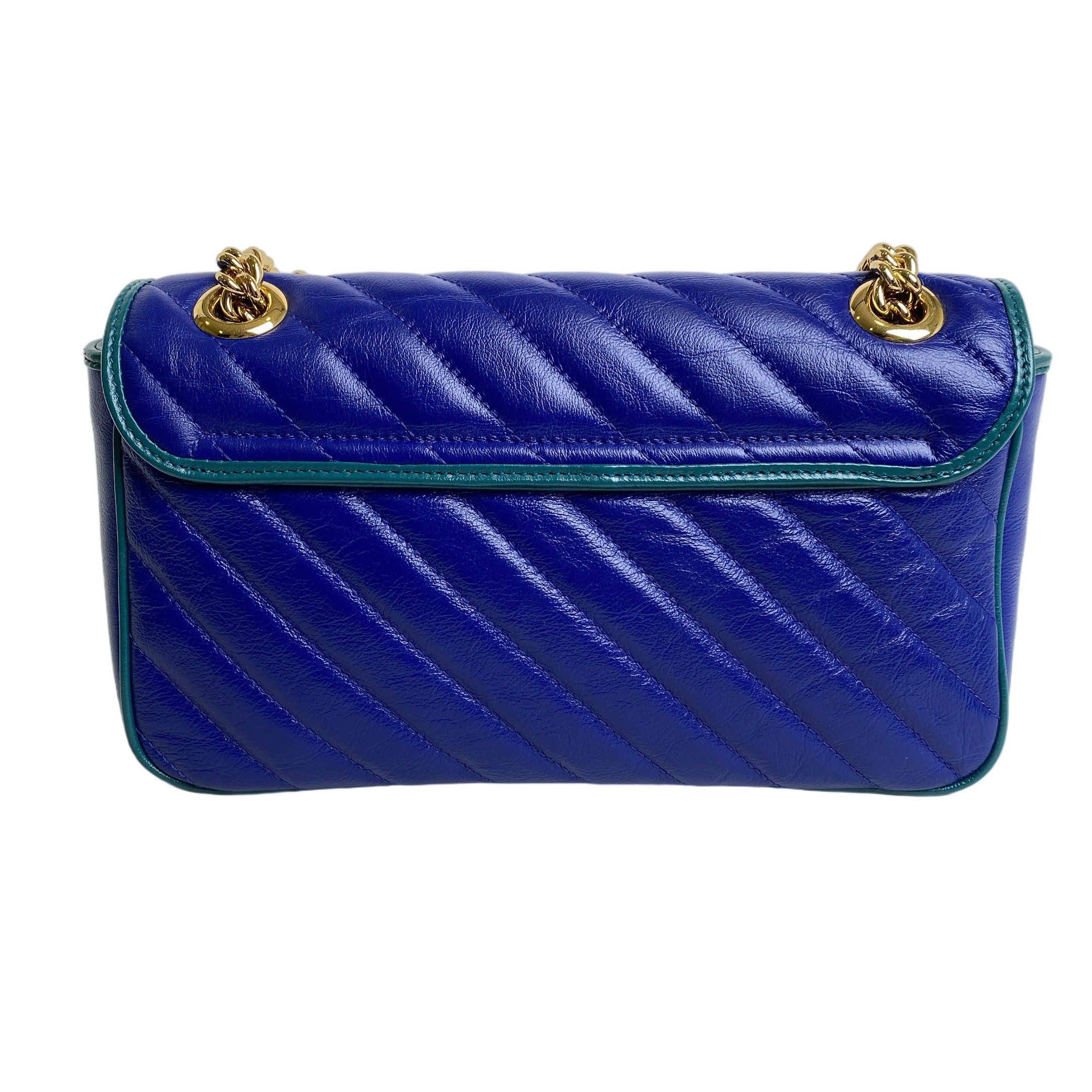 GUCCI MARMONT SMALL IN BLUE