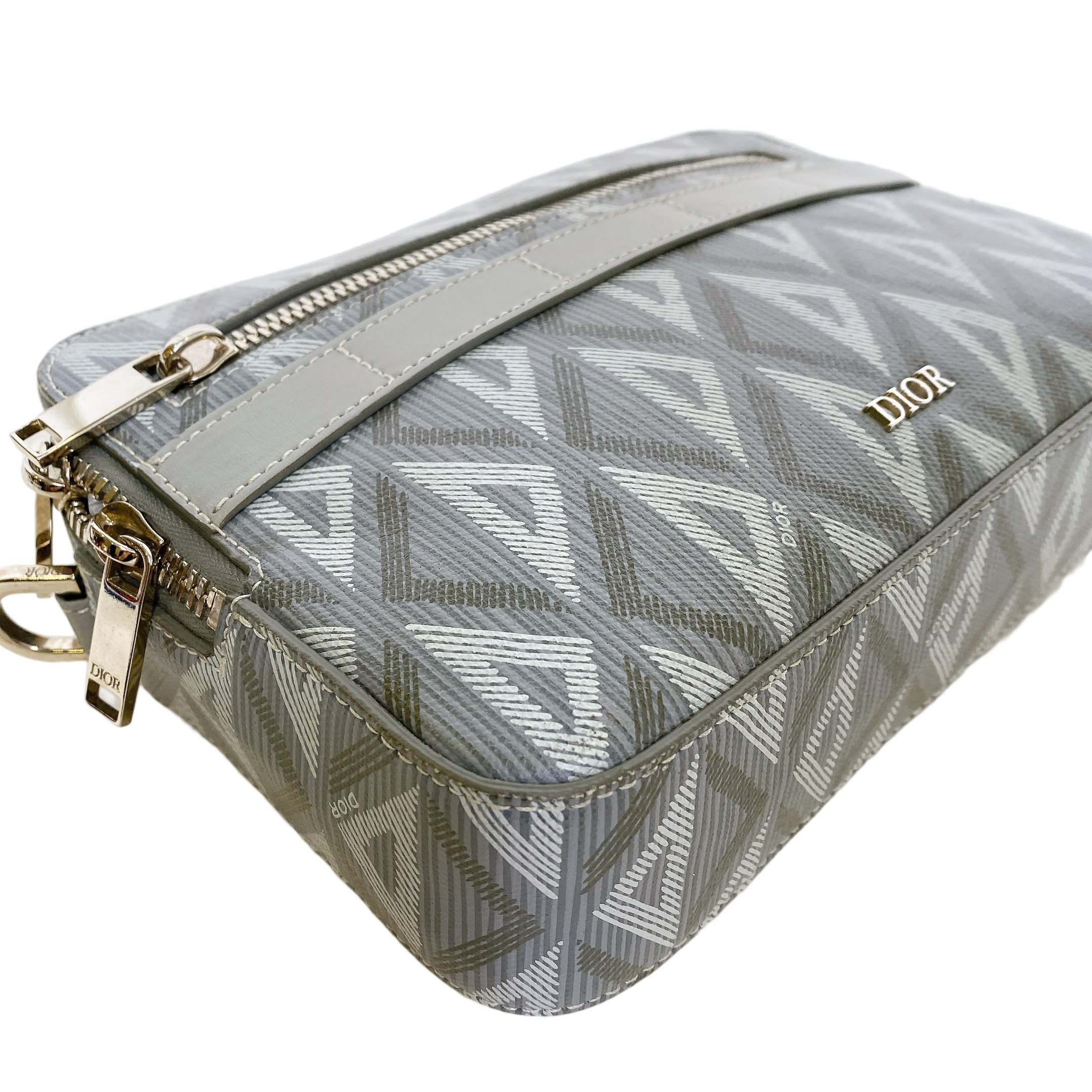 DIOR SAFARI DIAMOND CANVAS IN GREY