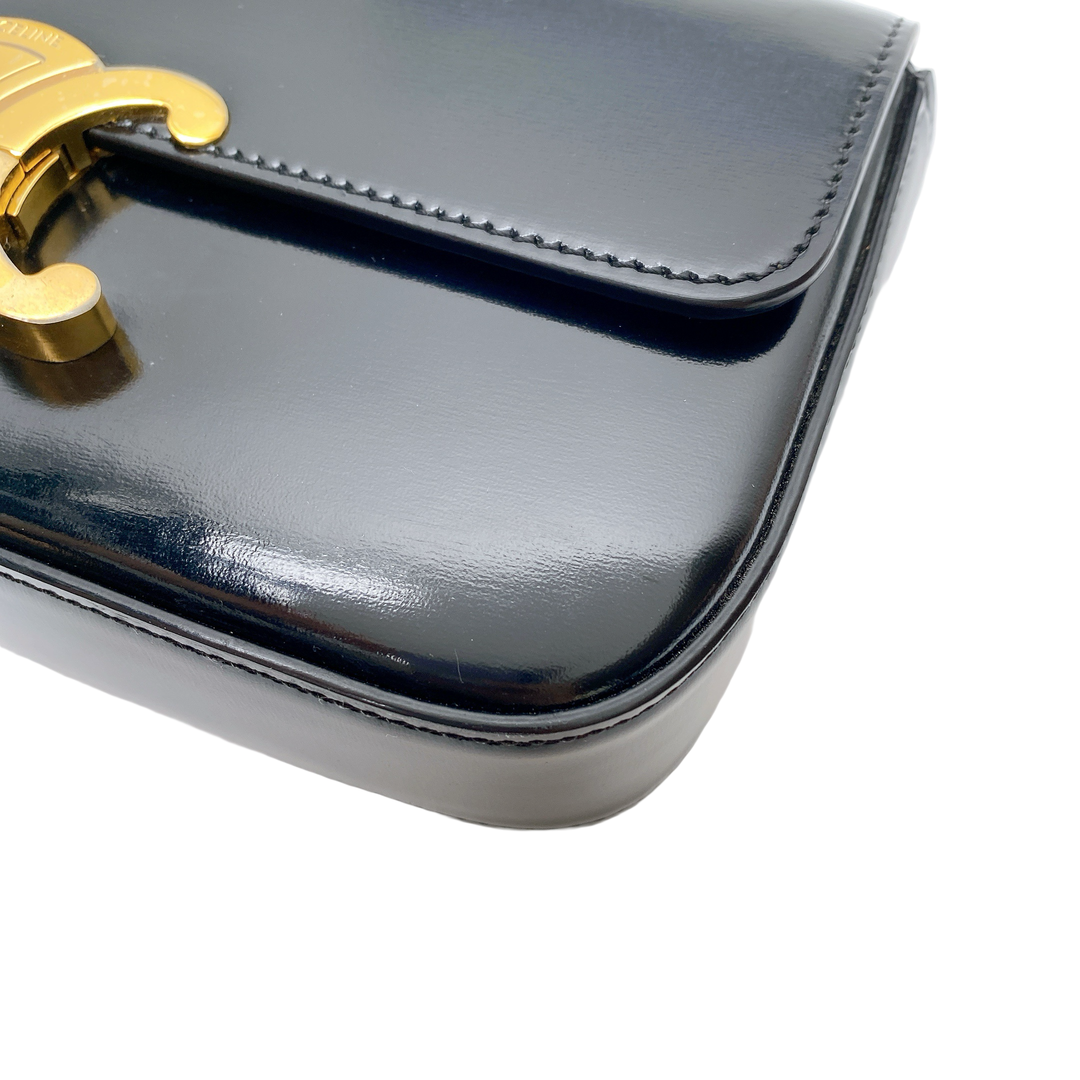 CELINE TRIOMPHE CHAIN SHOULDER BAG