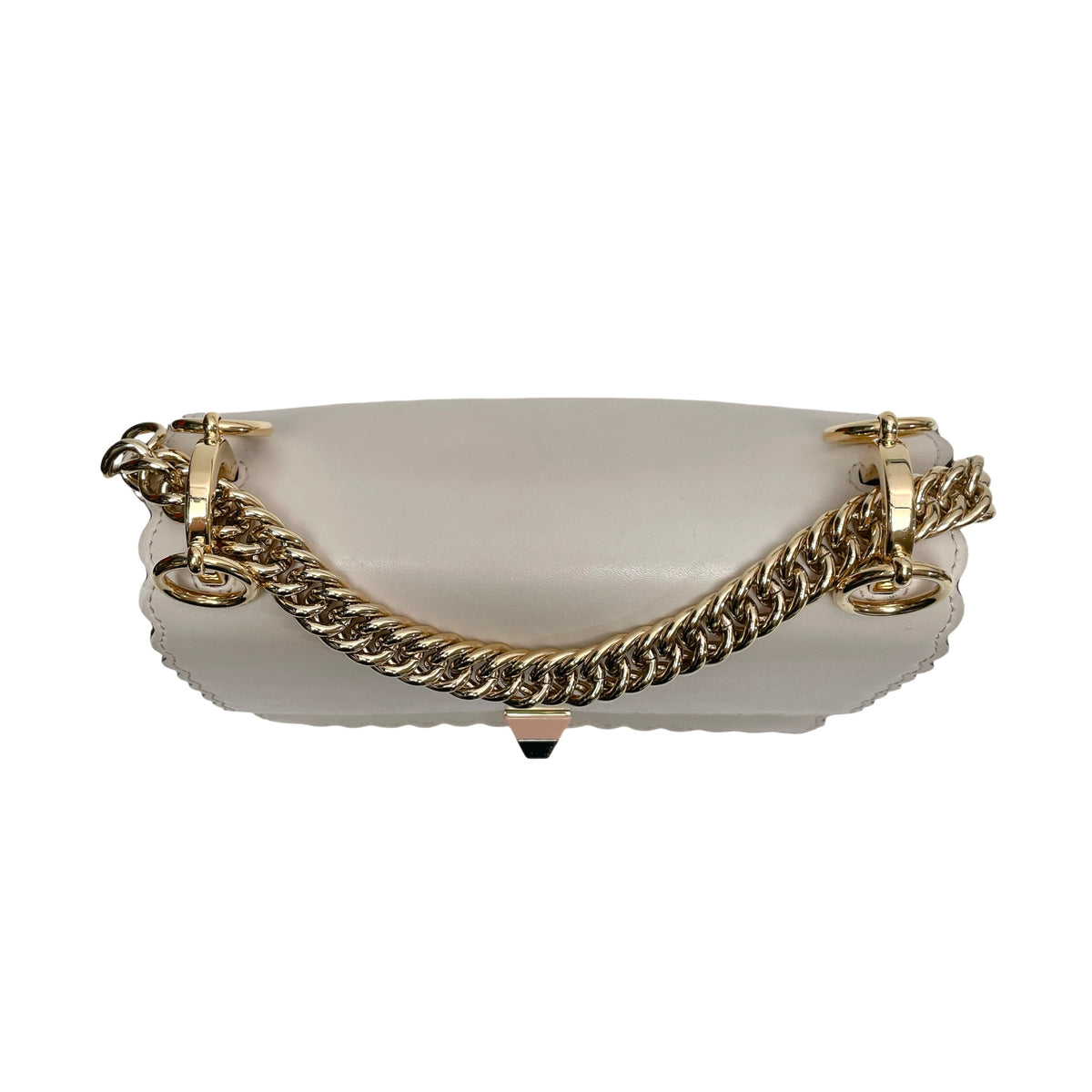 FENDI IVORY SCALLOPED