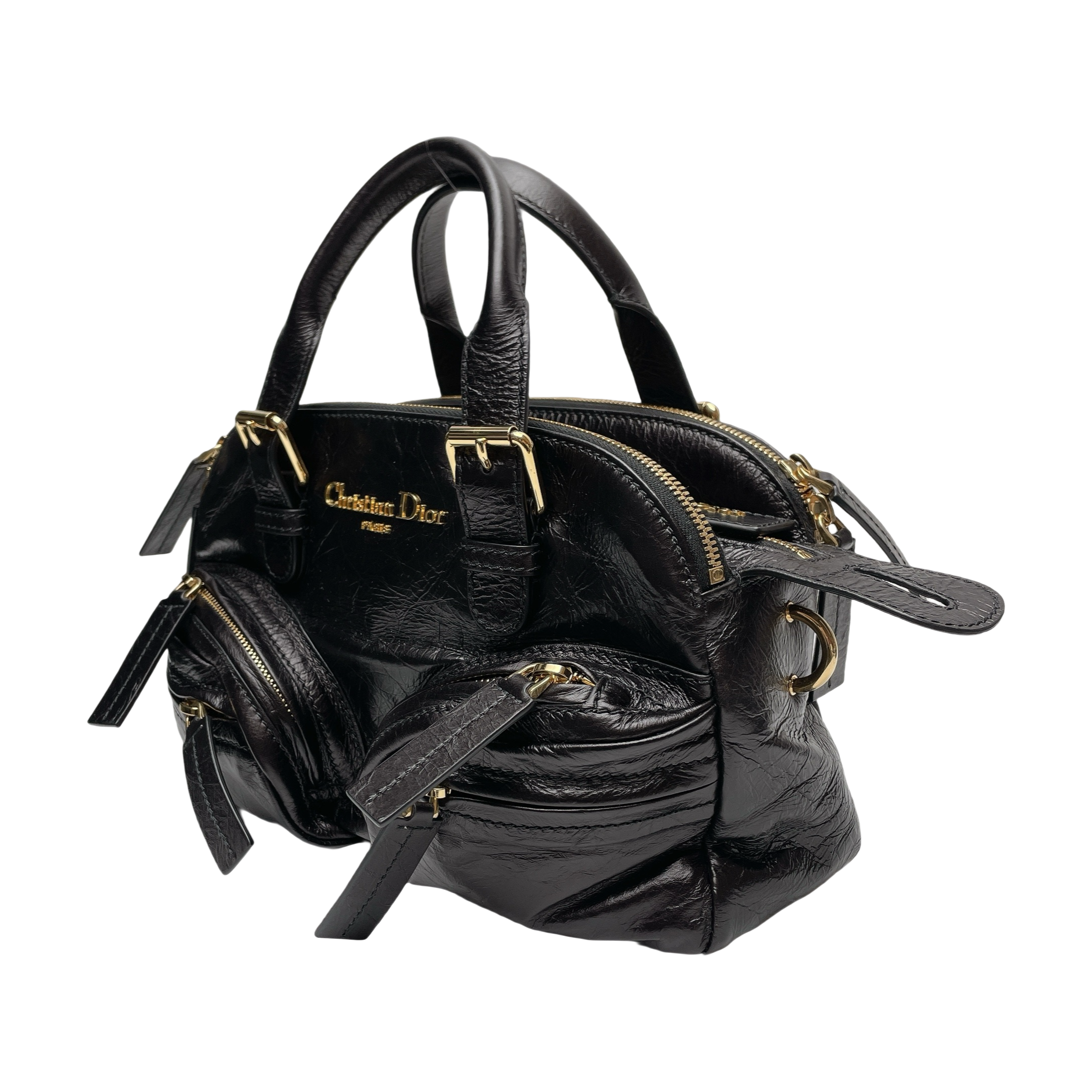 DIOR SMALL GRAND TOUR BOWLING BAG
