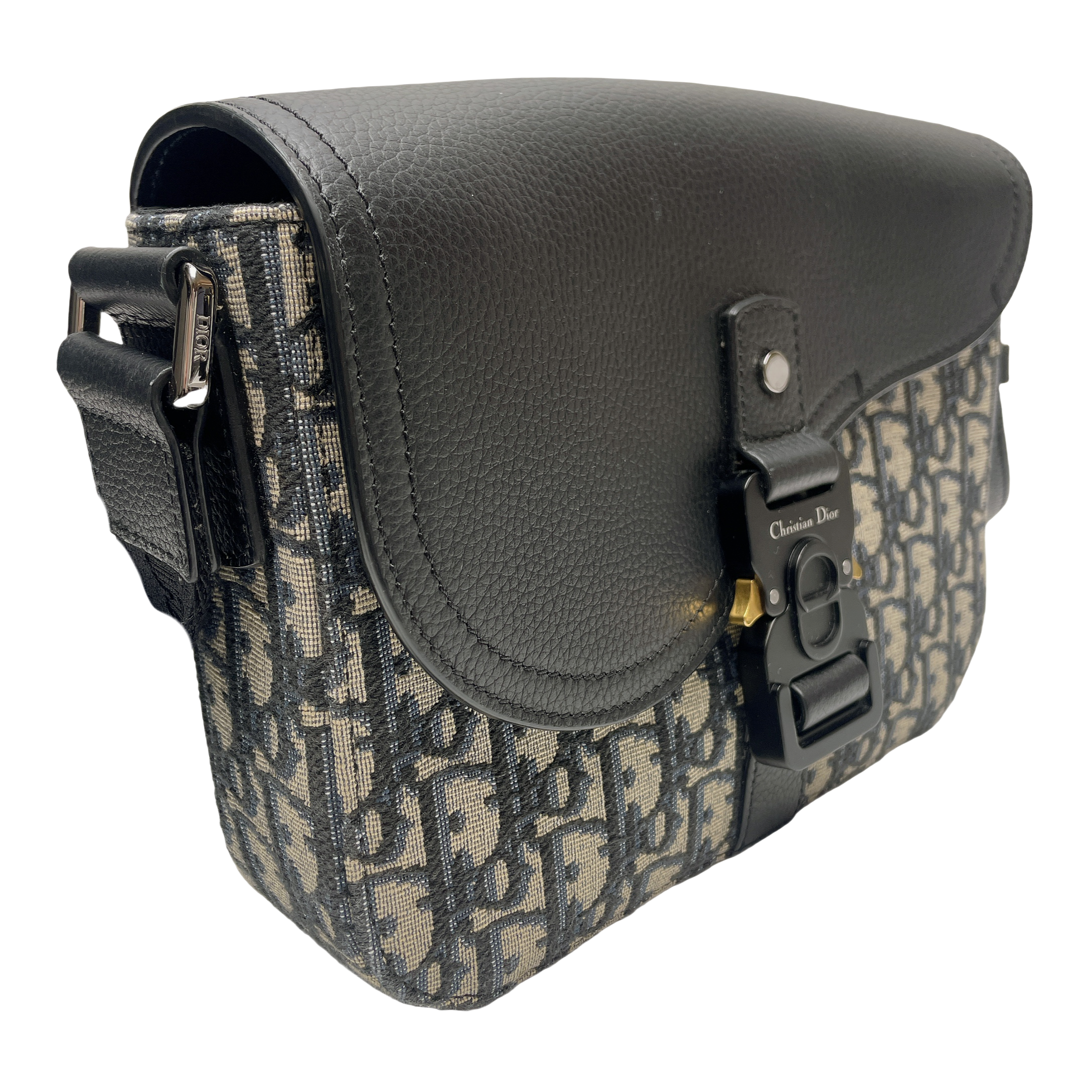 DIOR SADDLE MESSENGER WITH FLAP