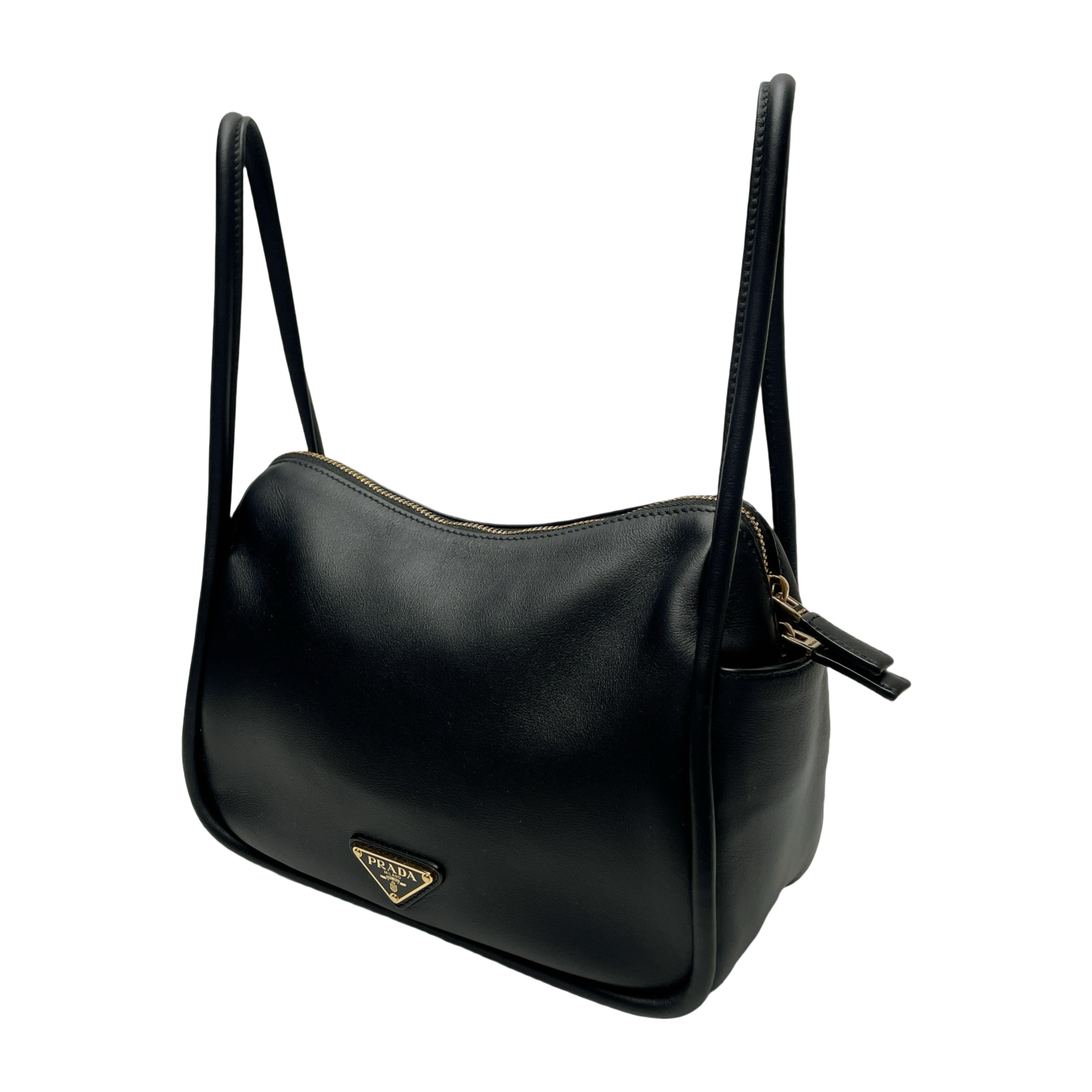 PRADA DARLING LEATHER HANDBAG