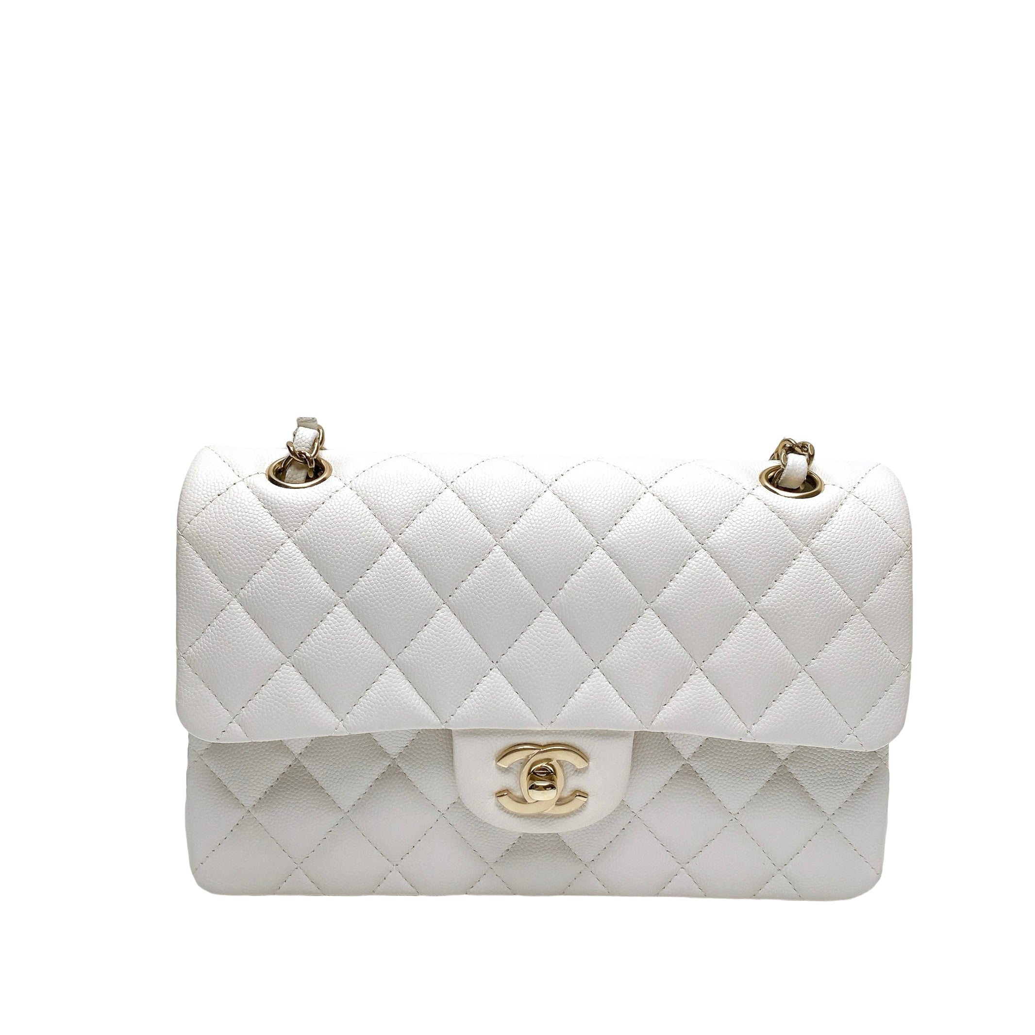 CHANEL CF SMALL IN GHW