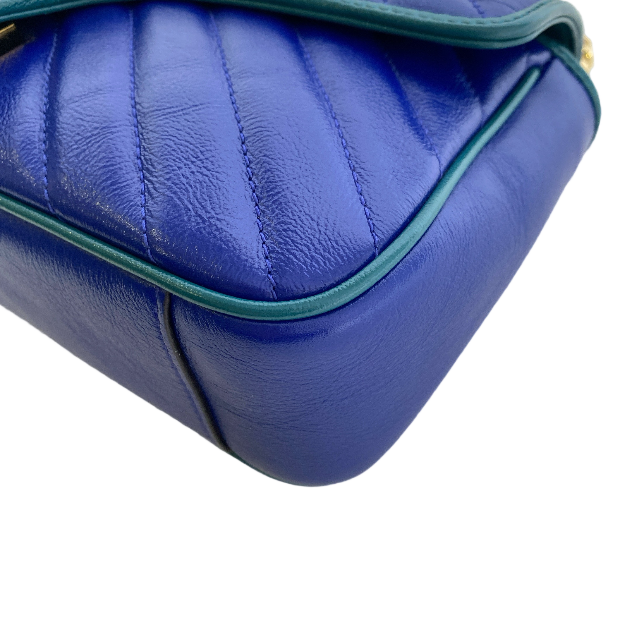 GUCCI MARMONT SMALL IN BLUE