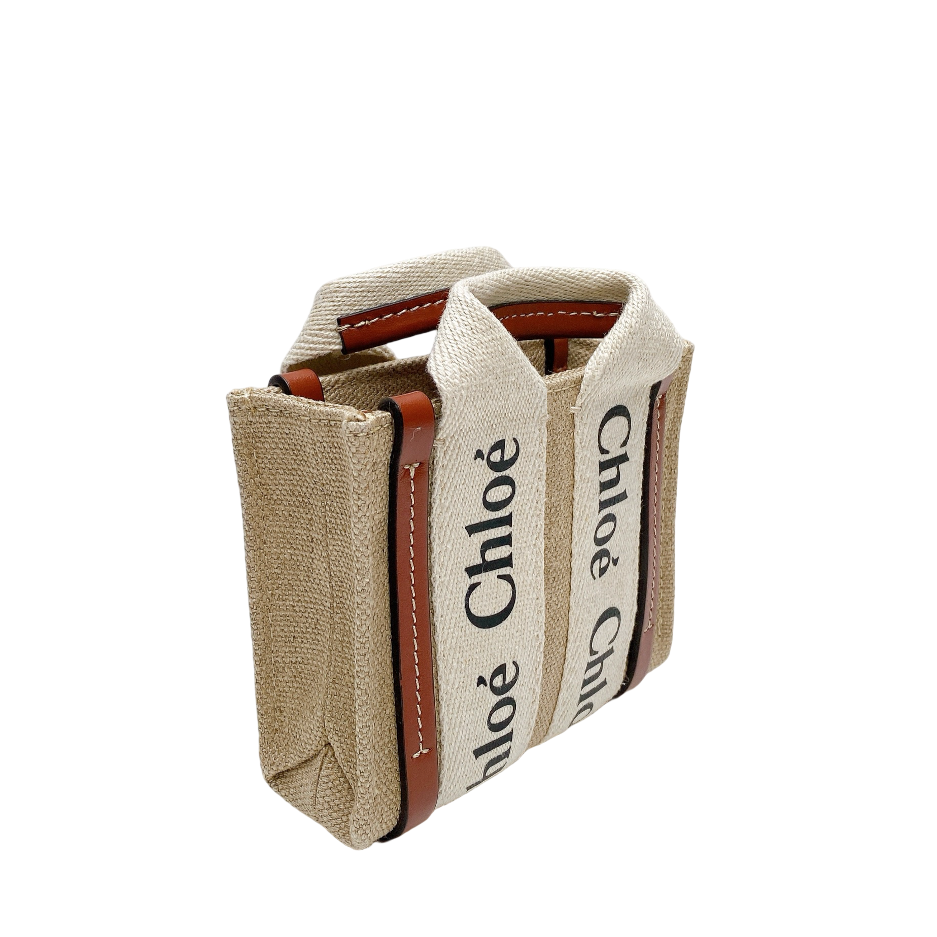 CHLOE NANO WOODY TOTE
