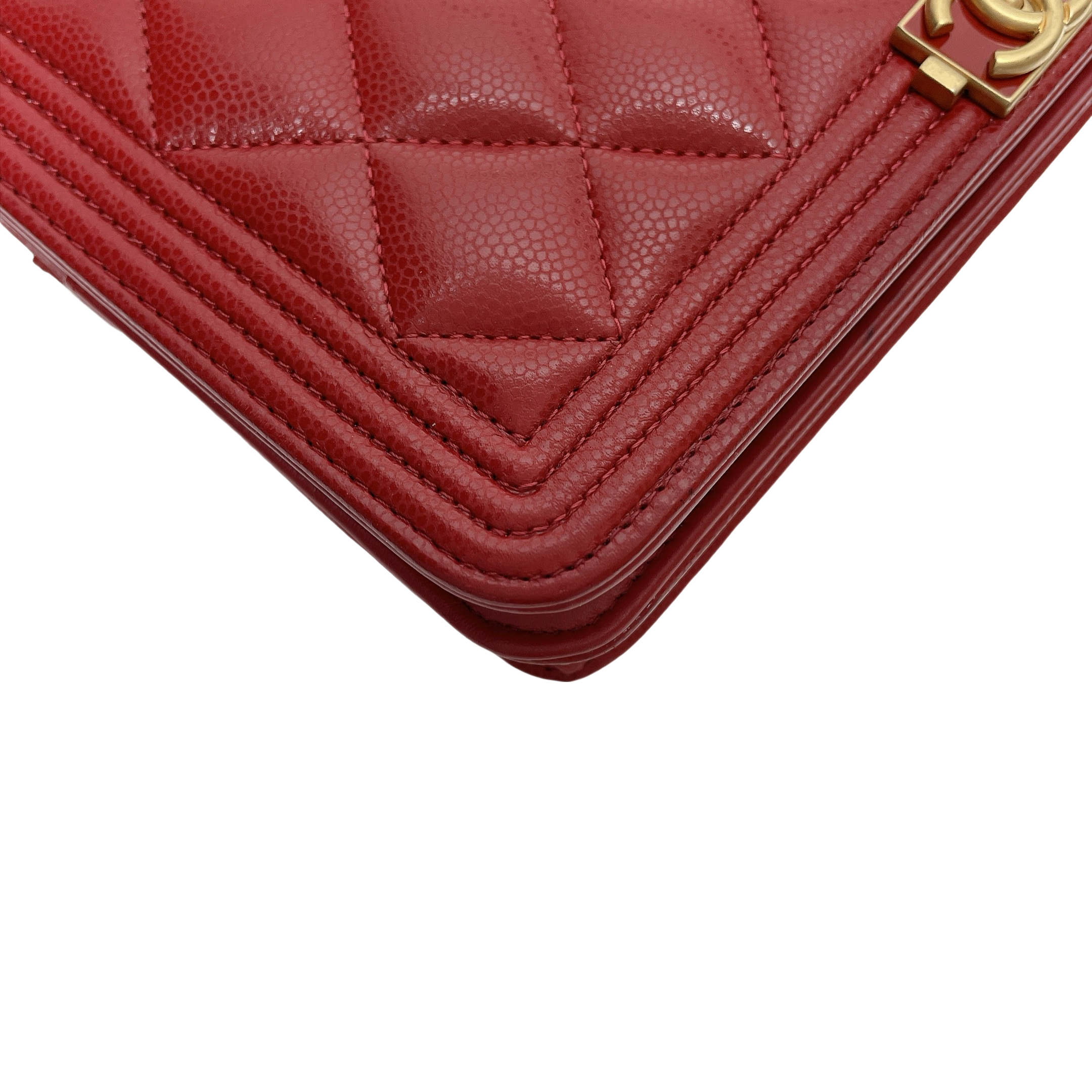 CHANEL LEBOY TOP HANDLE WALLET ON CHAIN
