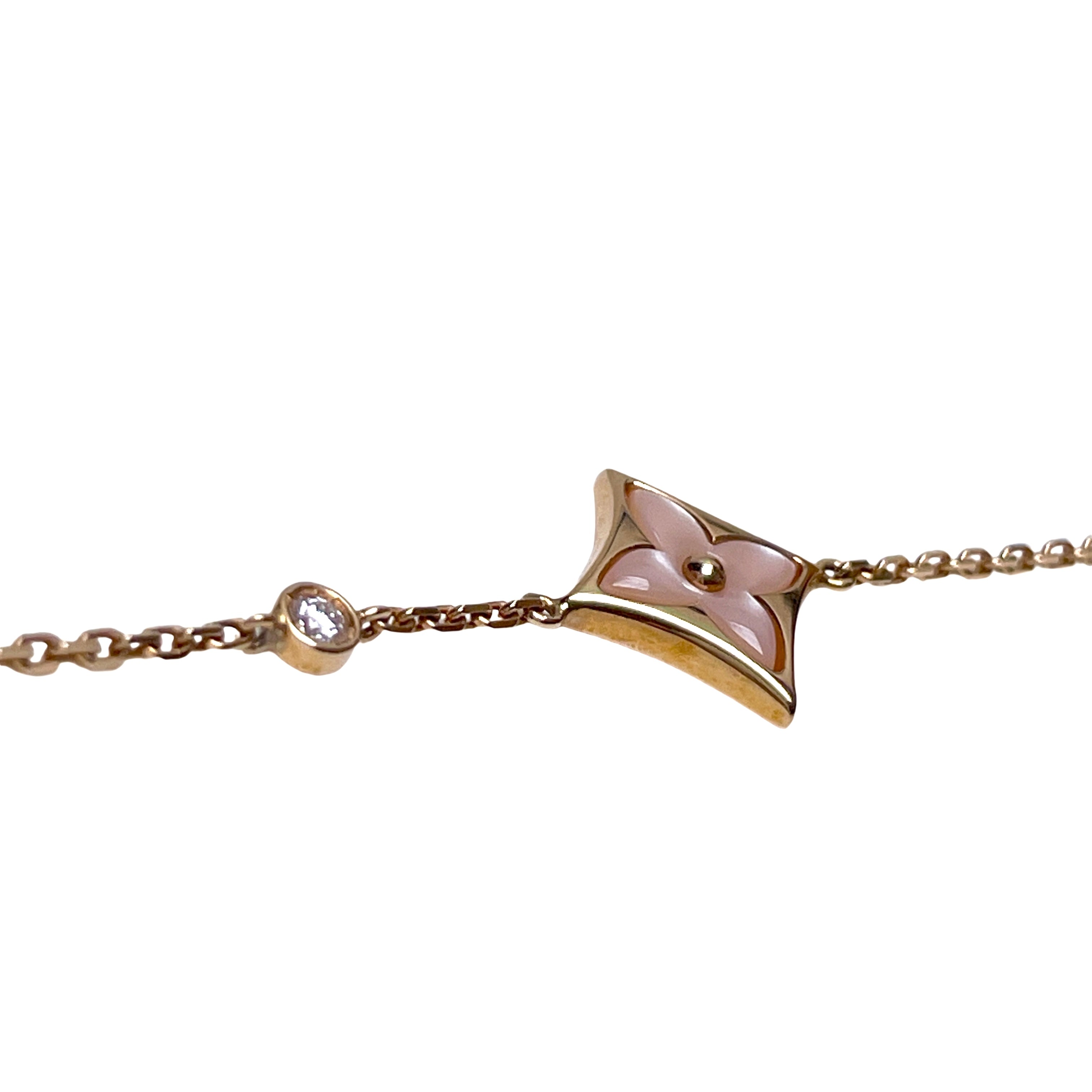 LV COLOUR BLOSSOM BB STAR PENDANT BRACELET