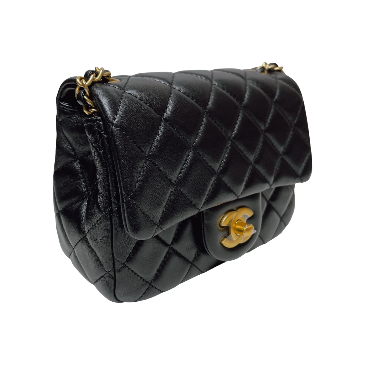 CHANEL PEARL CRUSH MINI SQUARE FLAP BAG