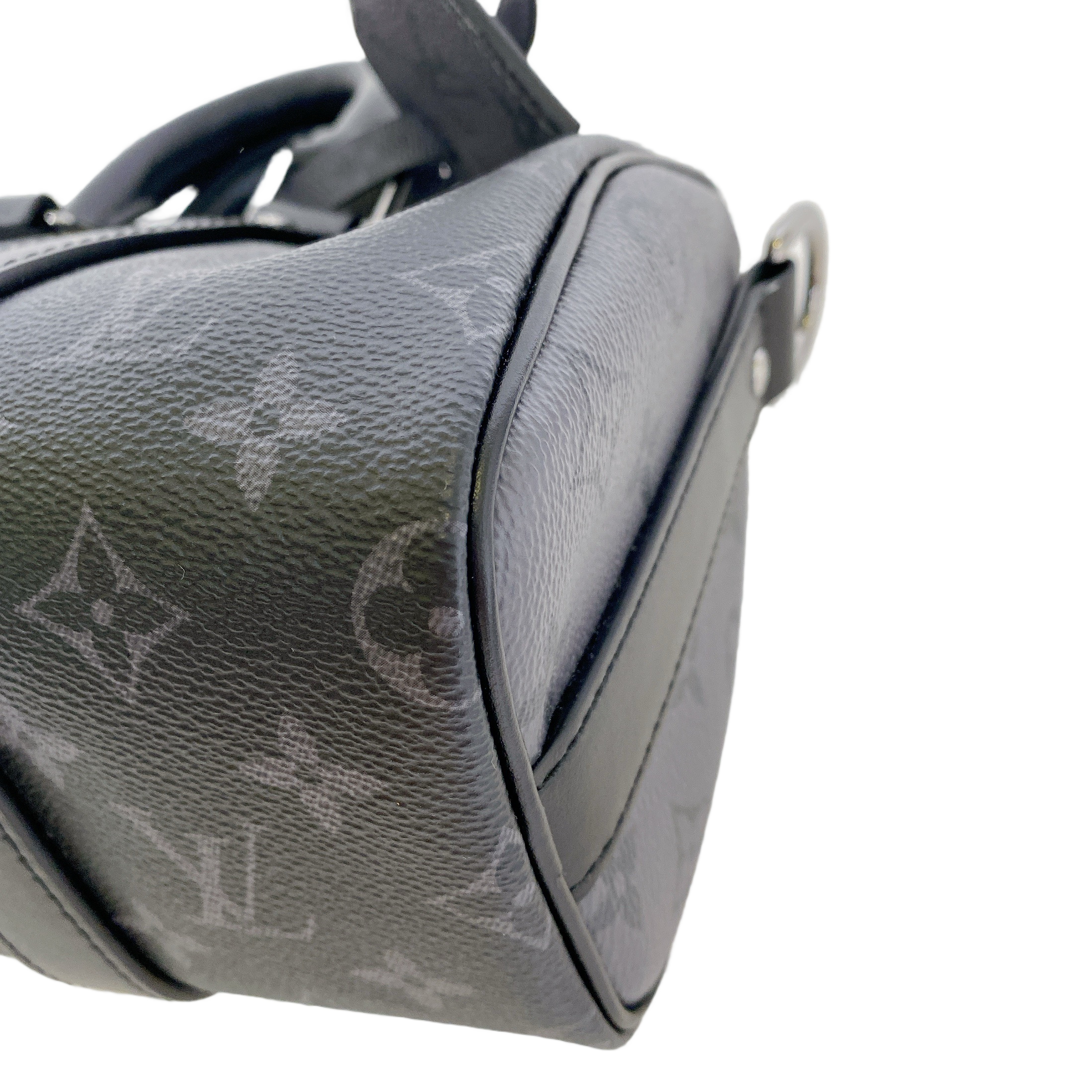 LV Keepall Bandouliere 25 Monogram Eclipse