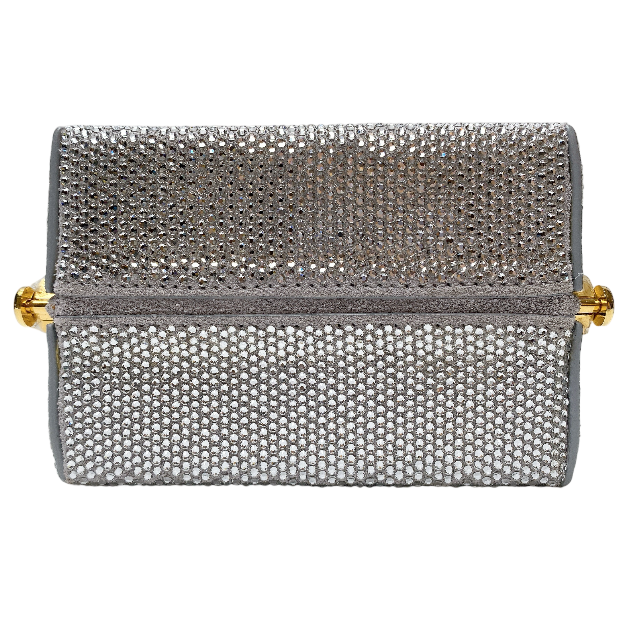 CELINE LANA MINAUDIERE IN SUEDE CALFSKIN WITH STRASS