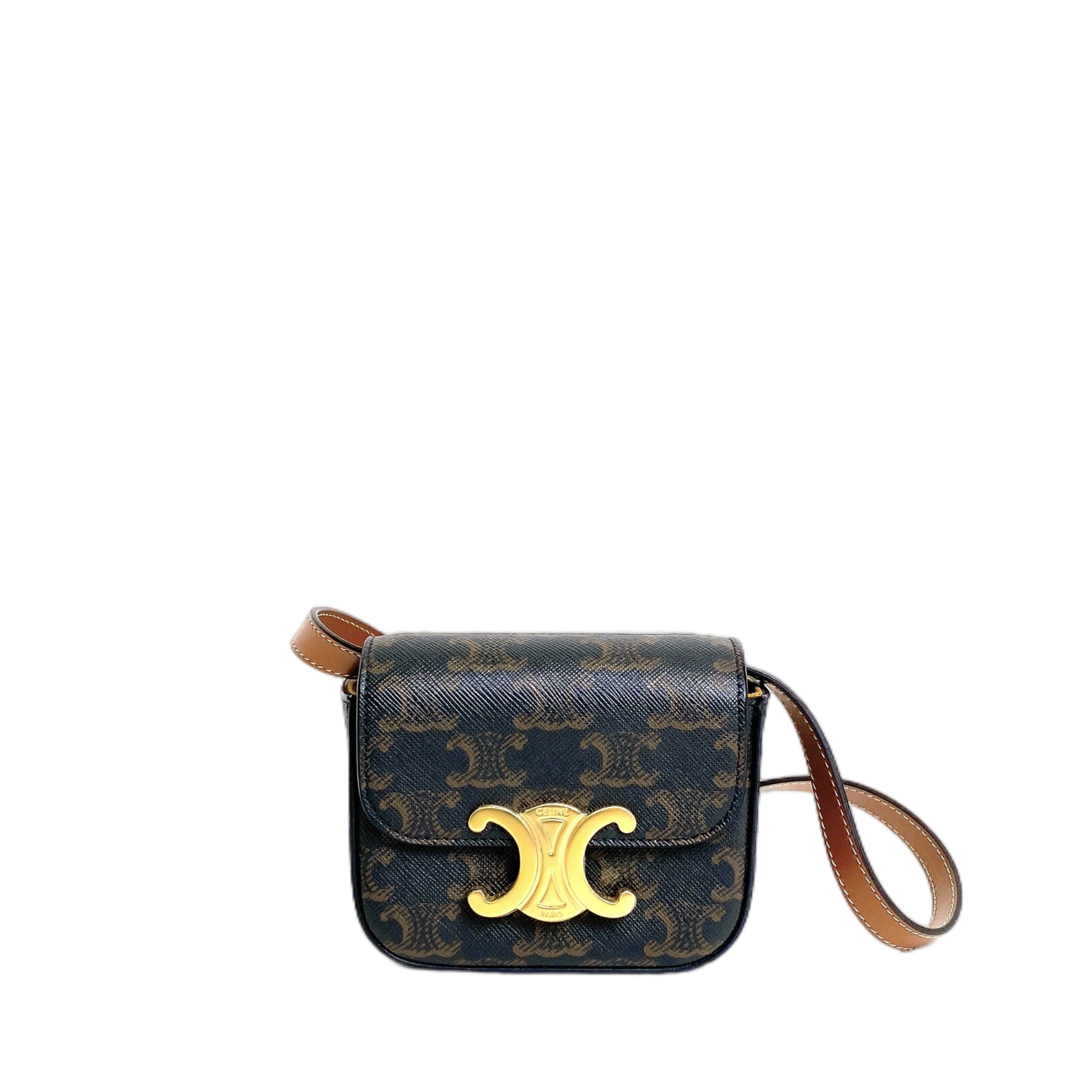 CELINE MINI CLAUDE IN TRIOMPHE