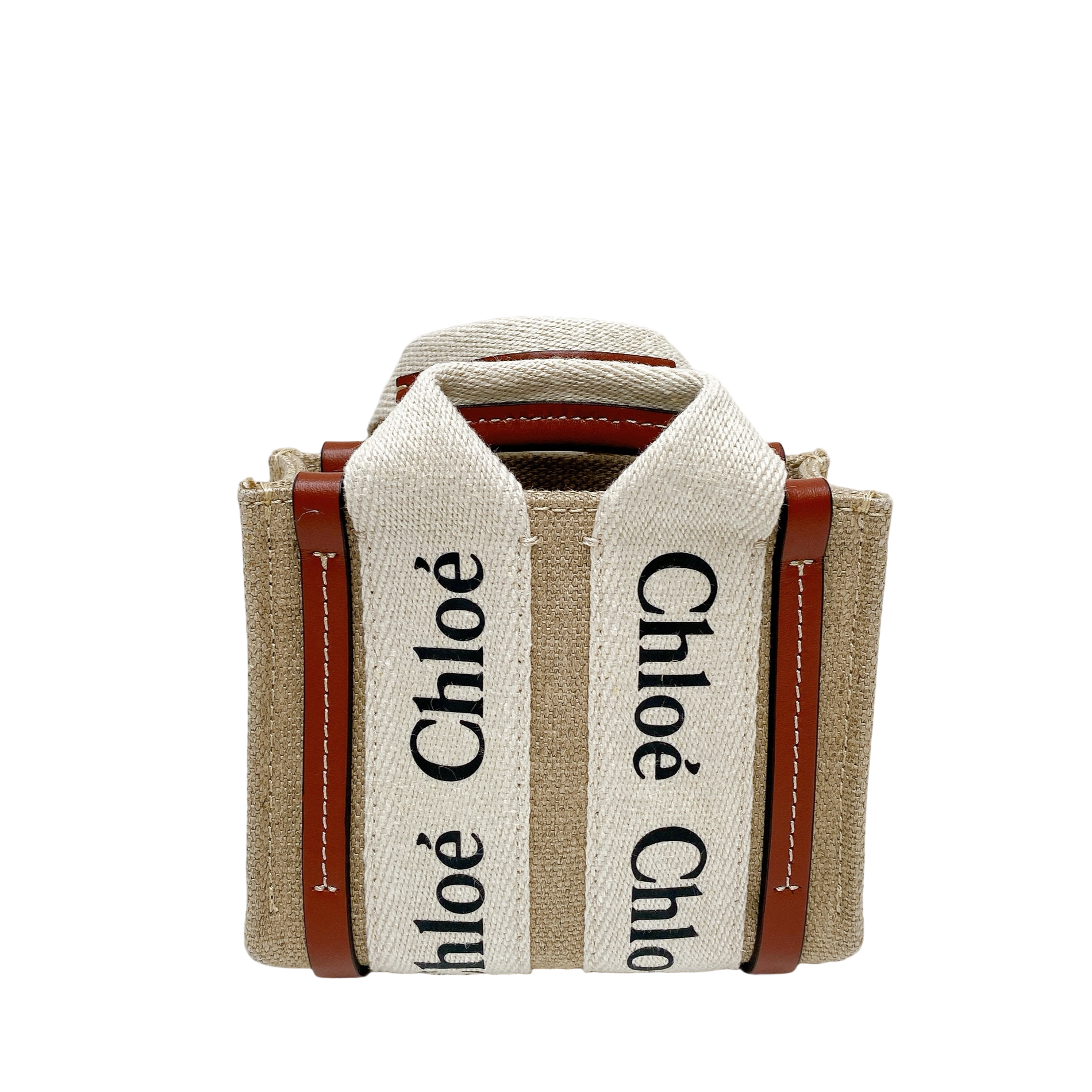 CHLOE NANO WOODY TOTE