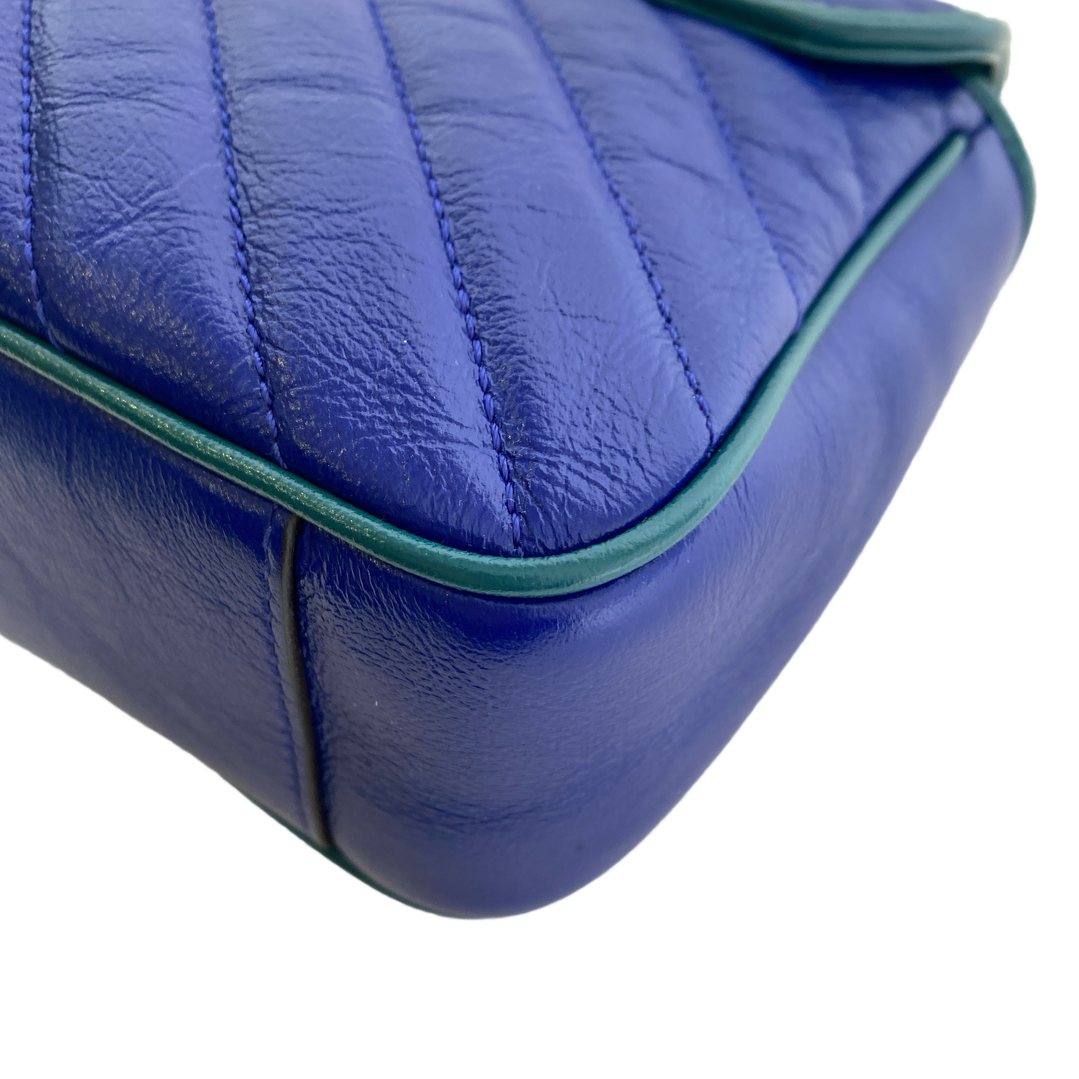 GUCCI MARMONT SMALL IN BLUE