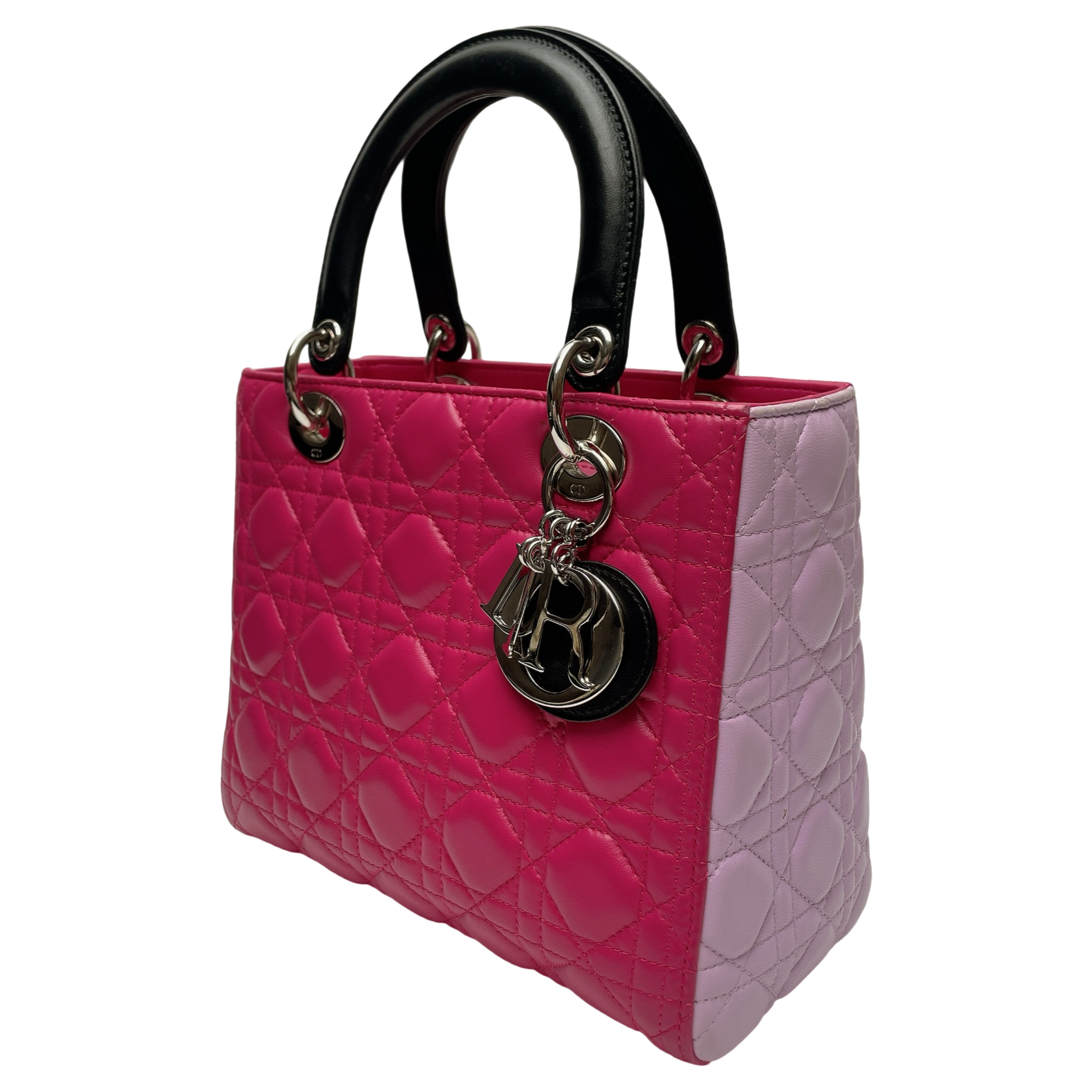LADY DIOR MEDIUM TRICOLOUR