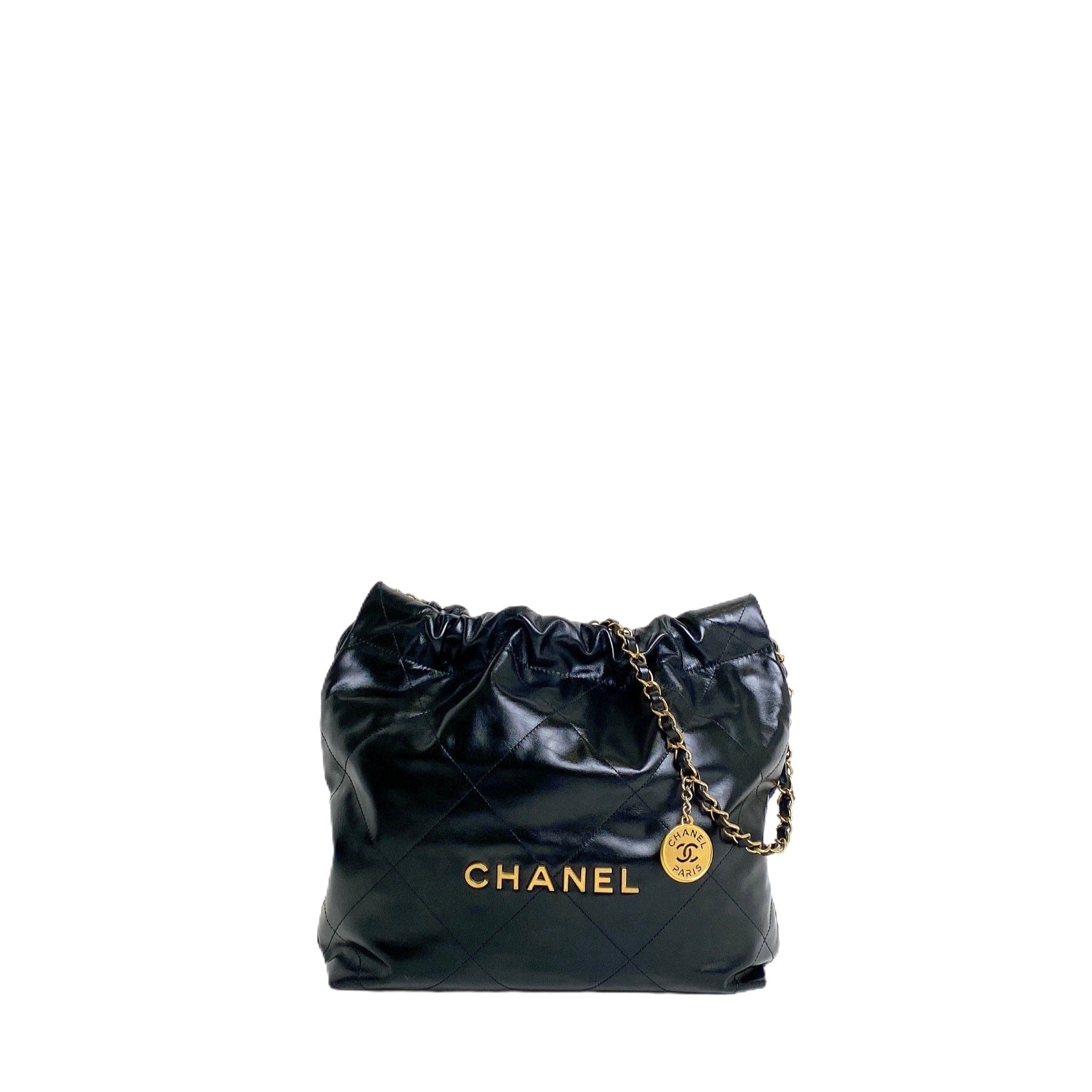 CHANEL 22 SMALL IN BLACK
