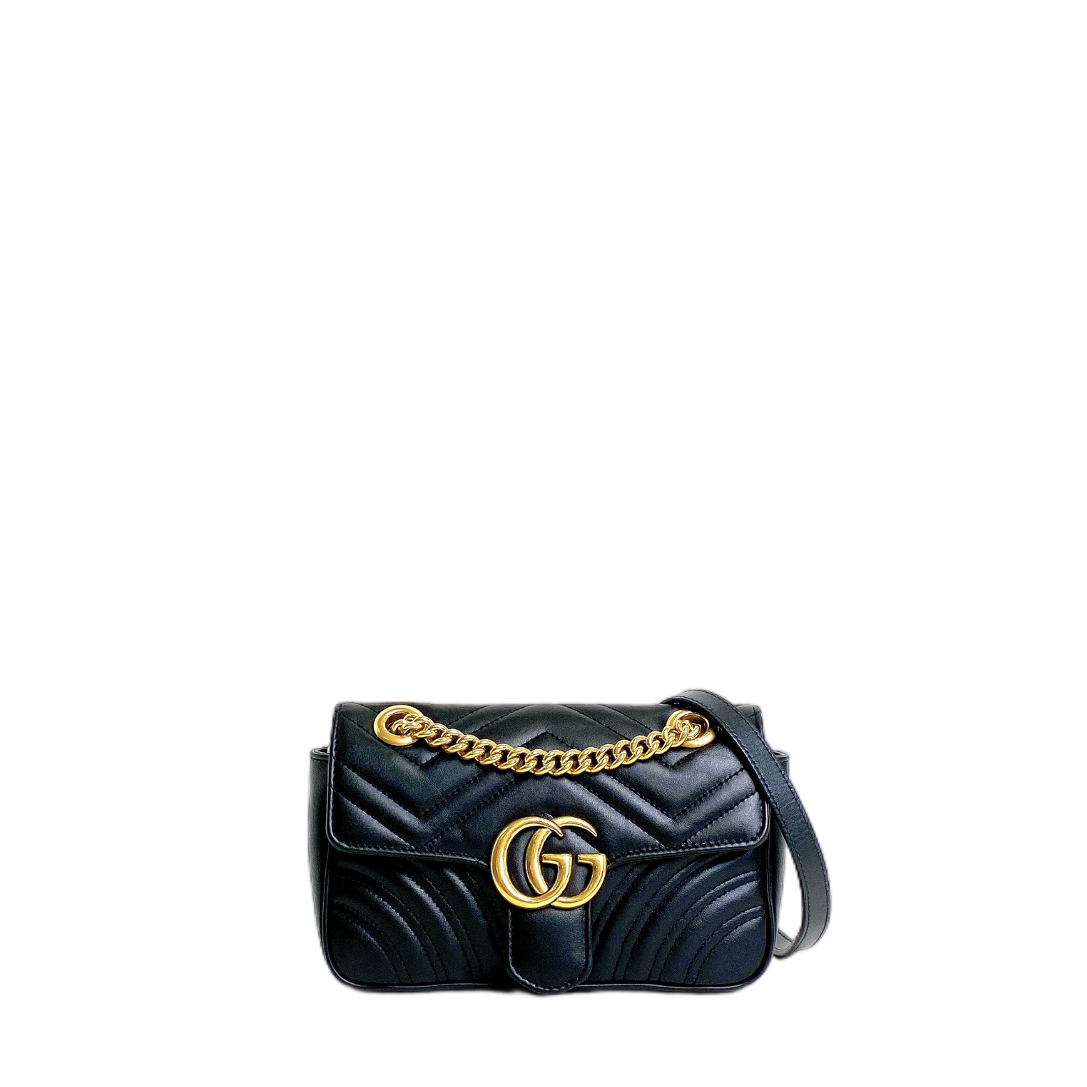 GUCCI MARMONT MINI IN BLACK