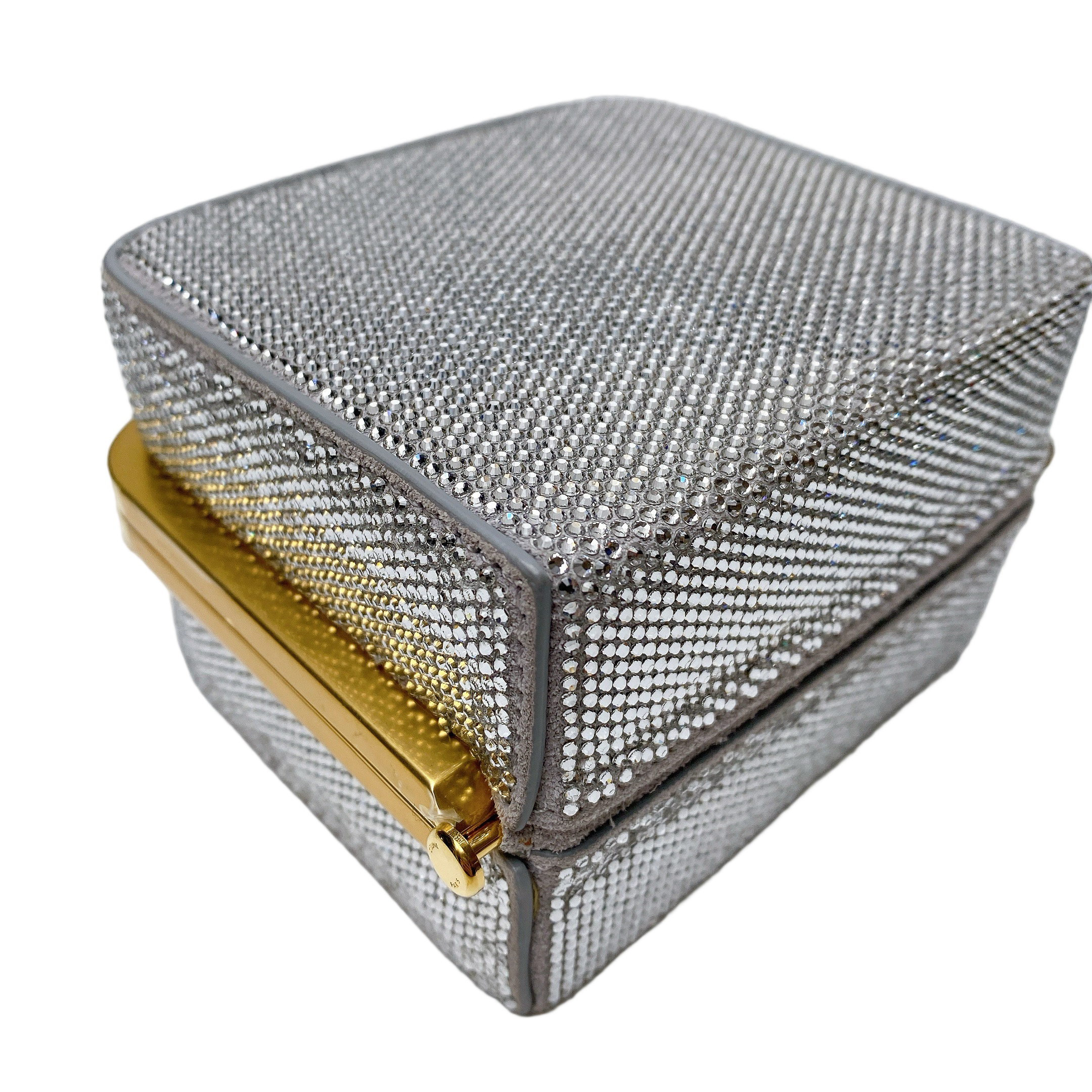 CELINE LANA MINAUDIERE IN SUEDE CALFSKIN WITH STRASS