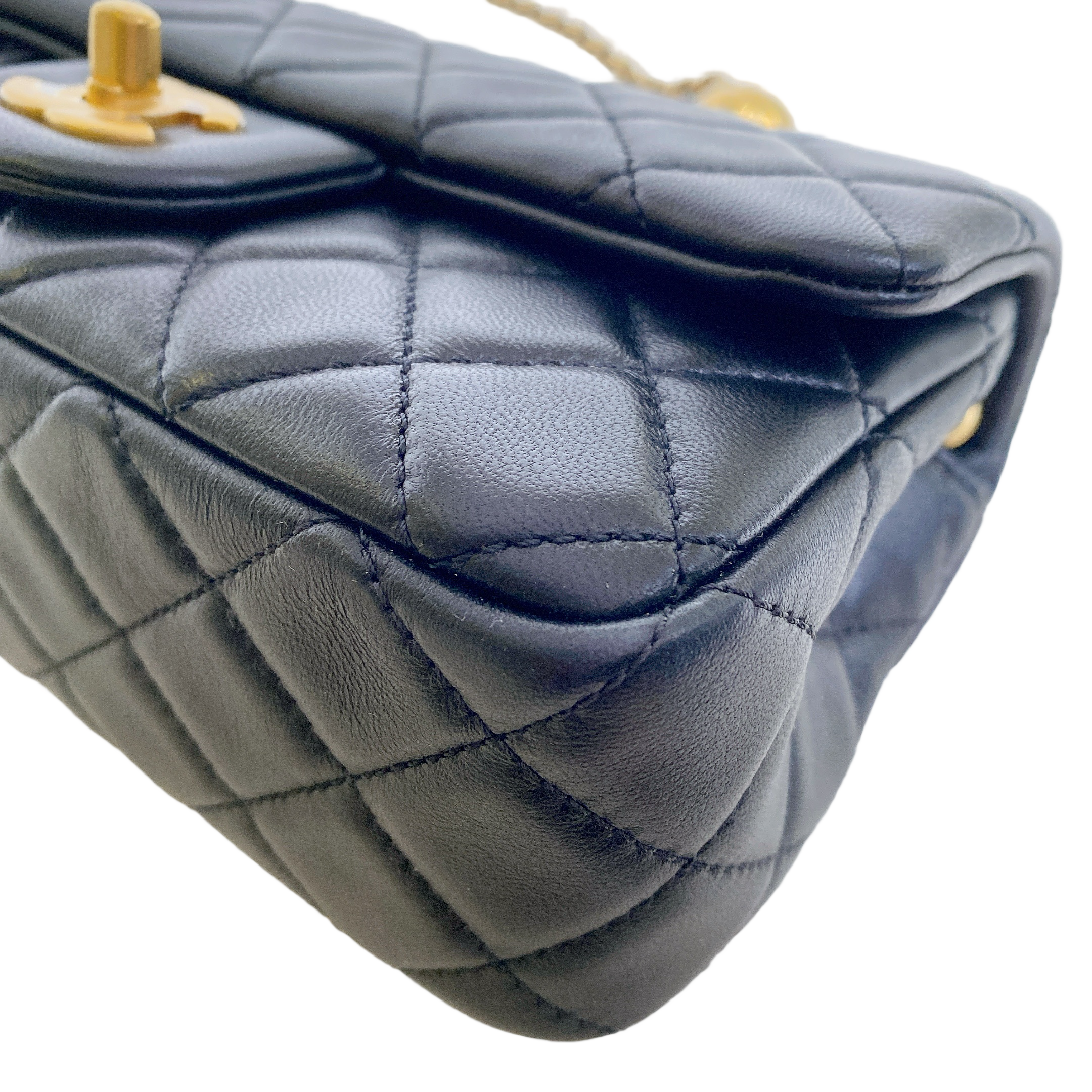 CHANEL CF RECTANGULAR PEARL CRUSH