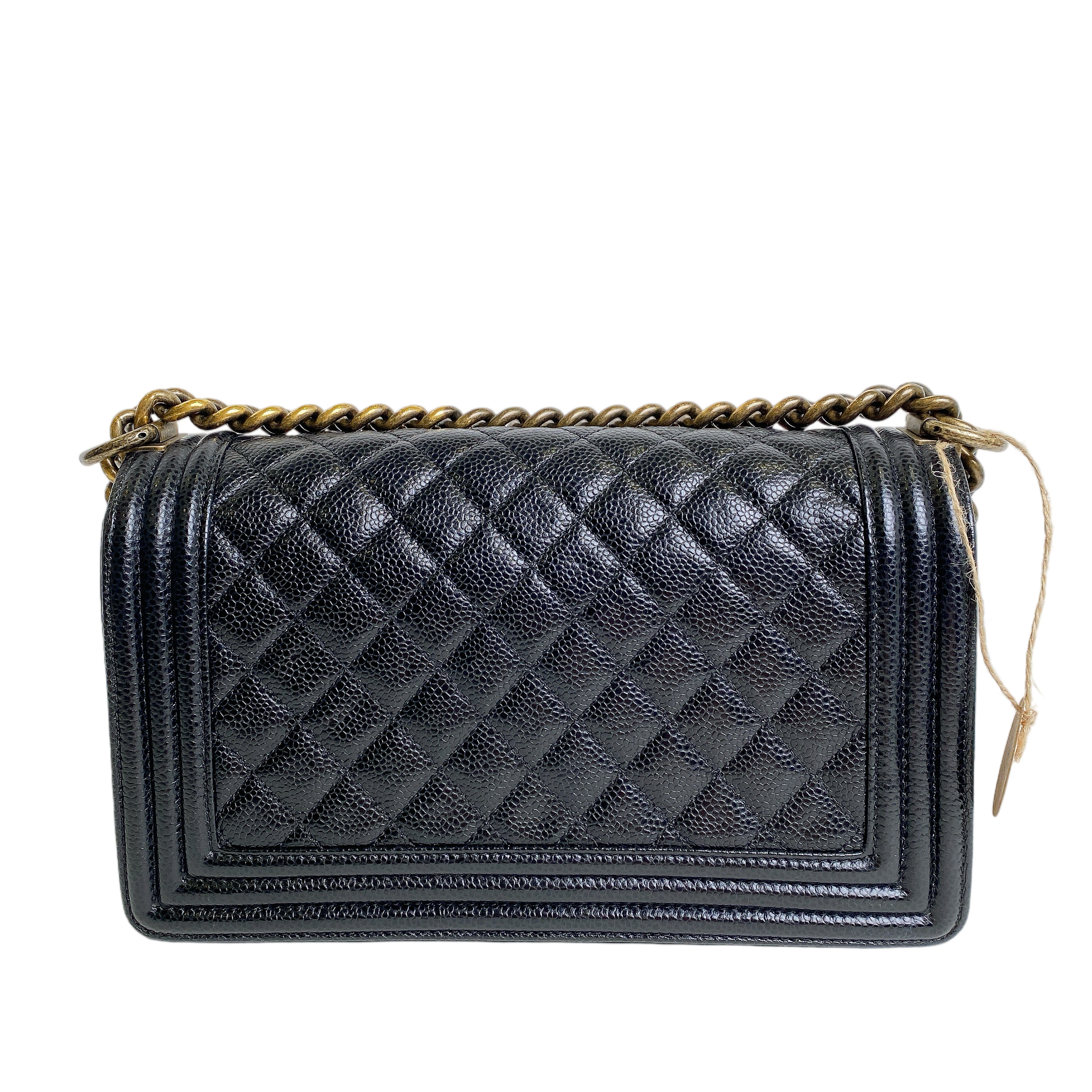 CHANEL LE BOY MEDIUM IN BLACK