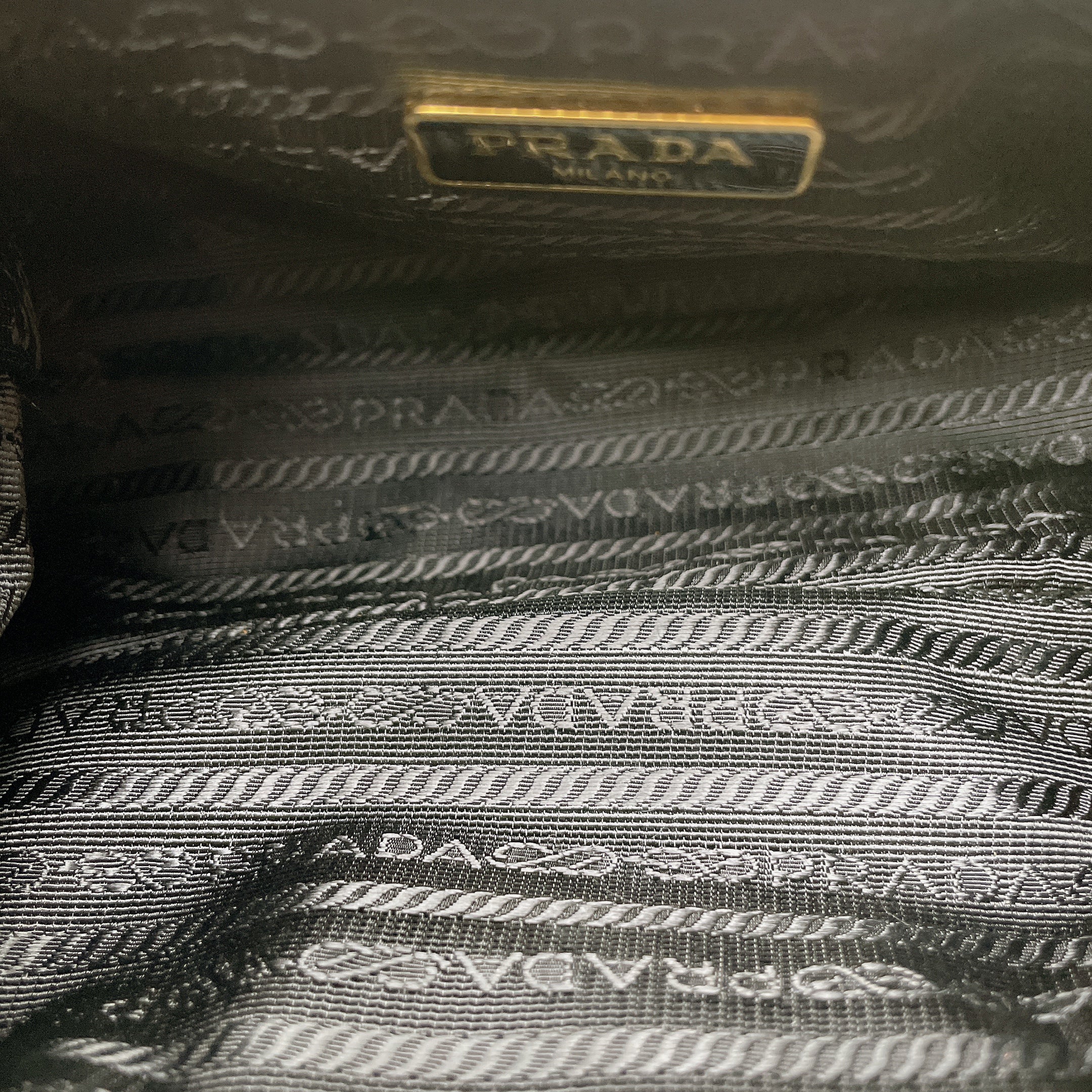 PRADA MINI VELVET SHOULDER BAG