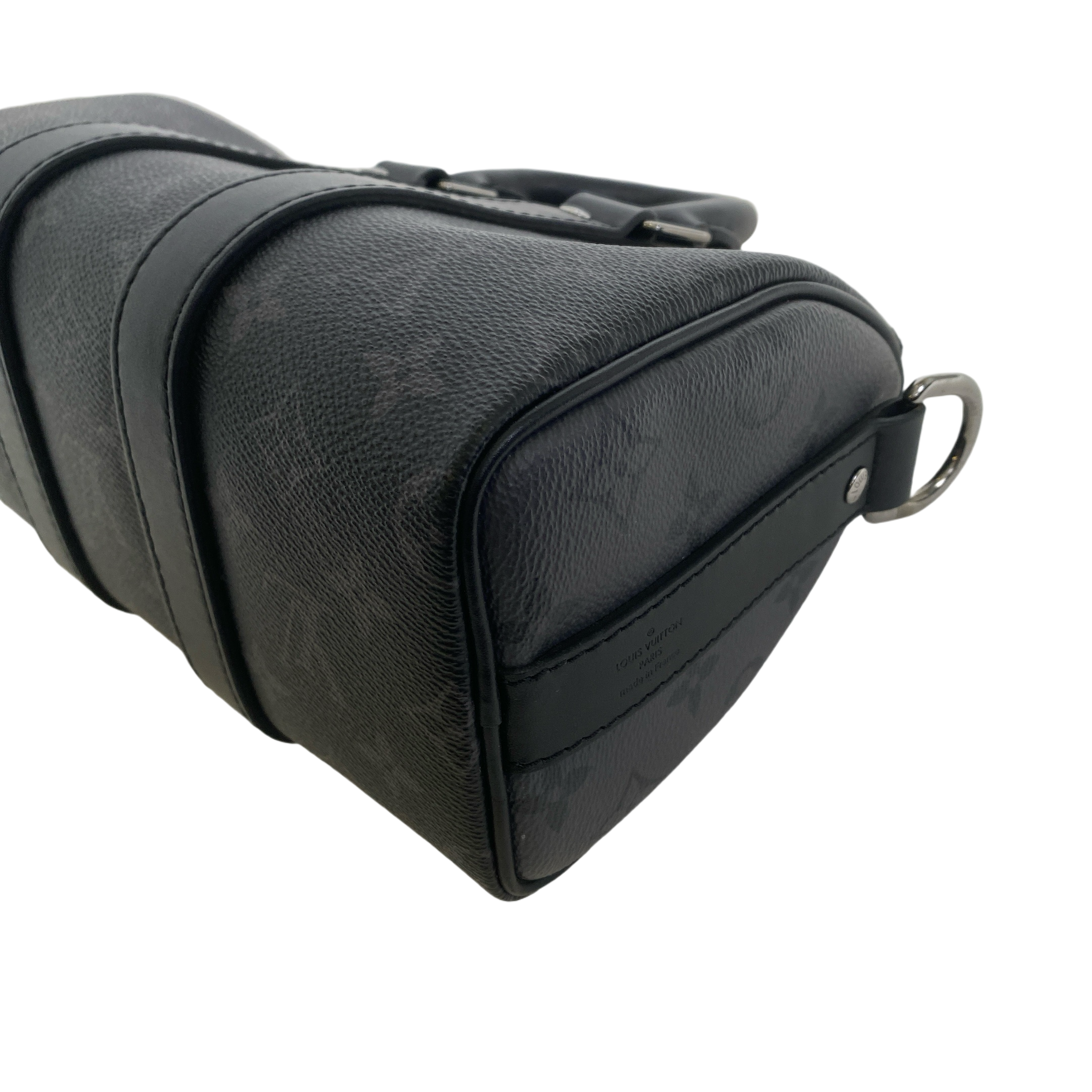 LV KEEPALL BANDOULIERE 25 MONOGRAM ECLIPSE