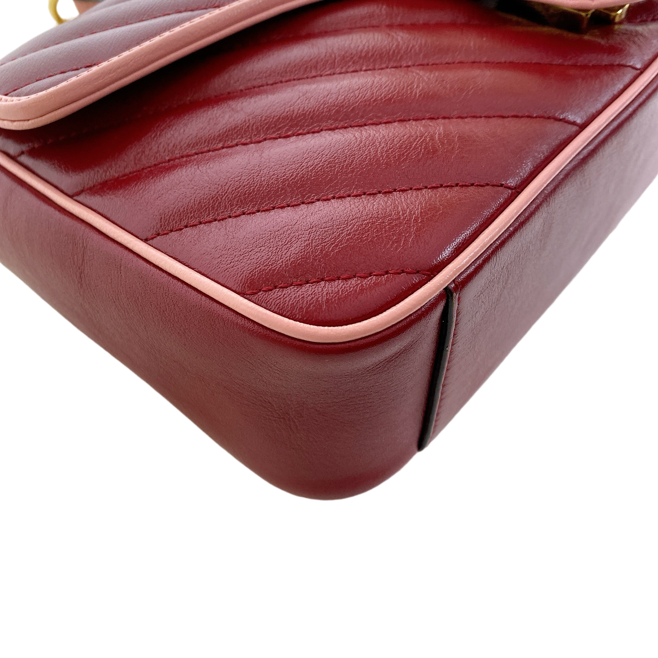 GUCCI MARMONT SMALL IN RED