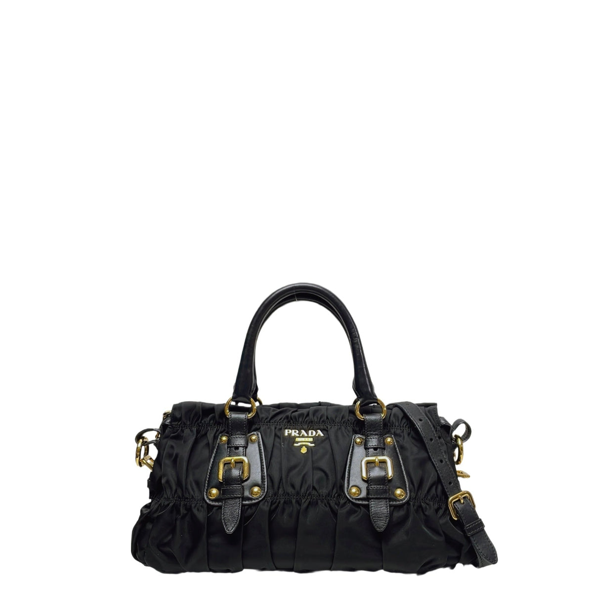 PRADA TESSUTO GAUFRE SATCHEL