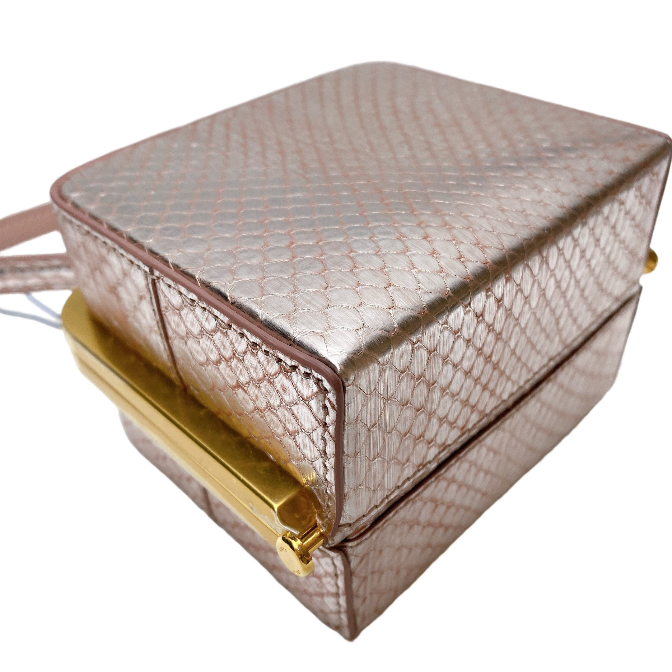 CELINE LANA MINAUDIERE IN PEARLY PYTHON
