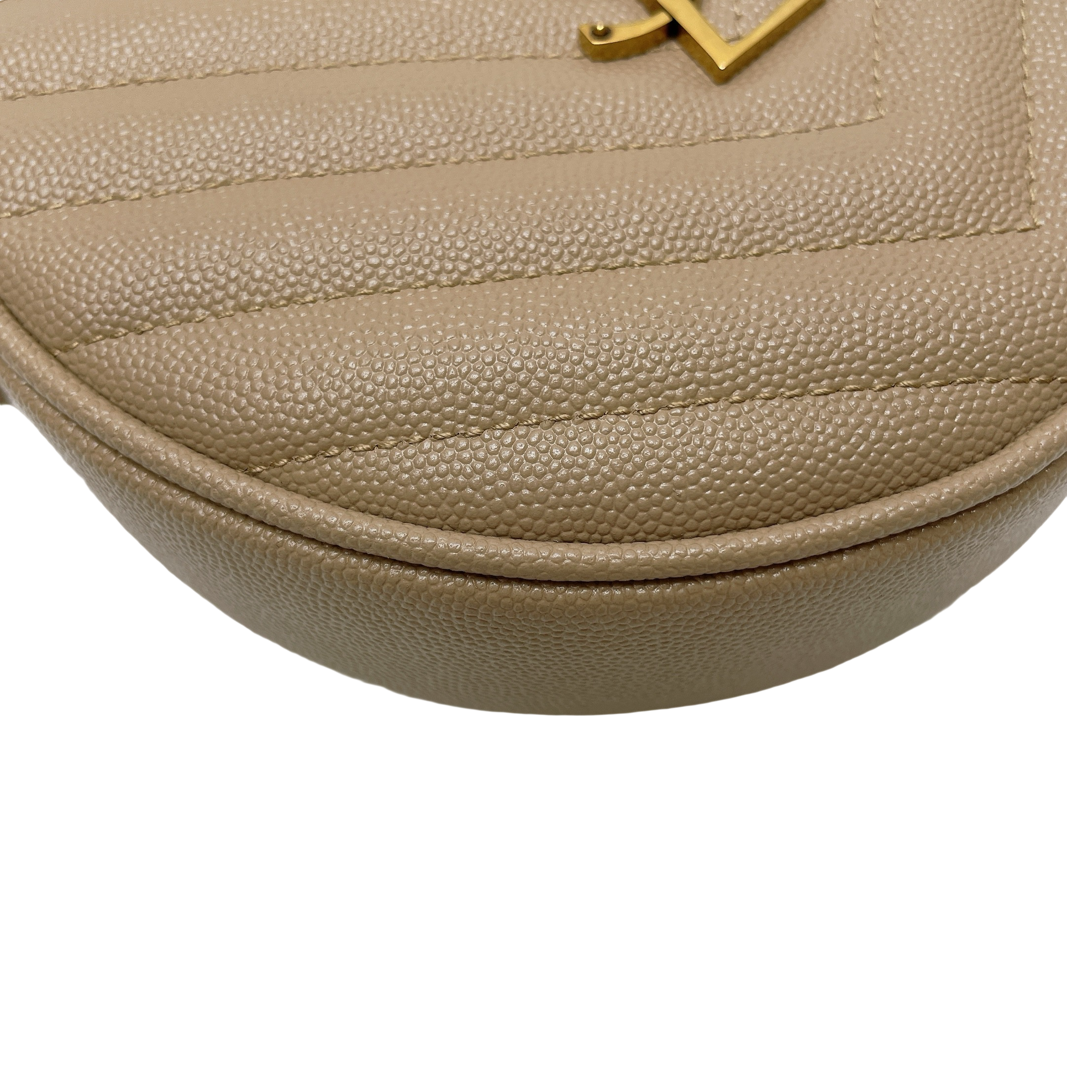 YSL ROUND VINYLE CAMERA BAG
