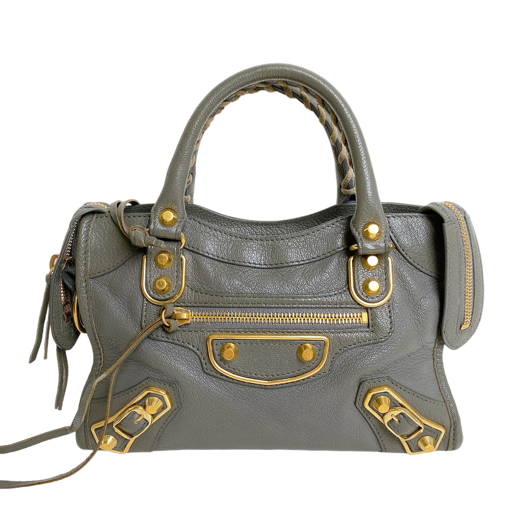 BALENCIAGA MINI EDGE IN GREY