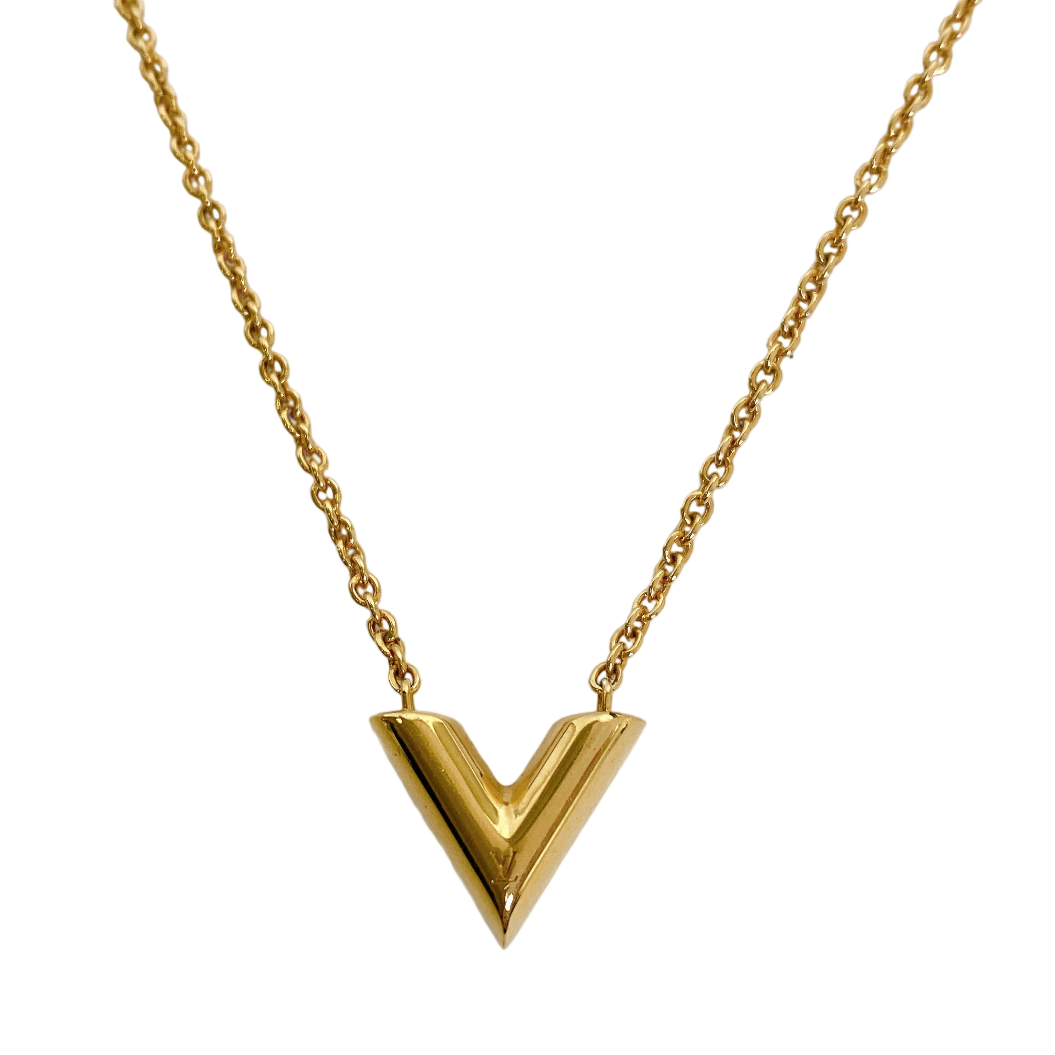 LV V NECKLACE