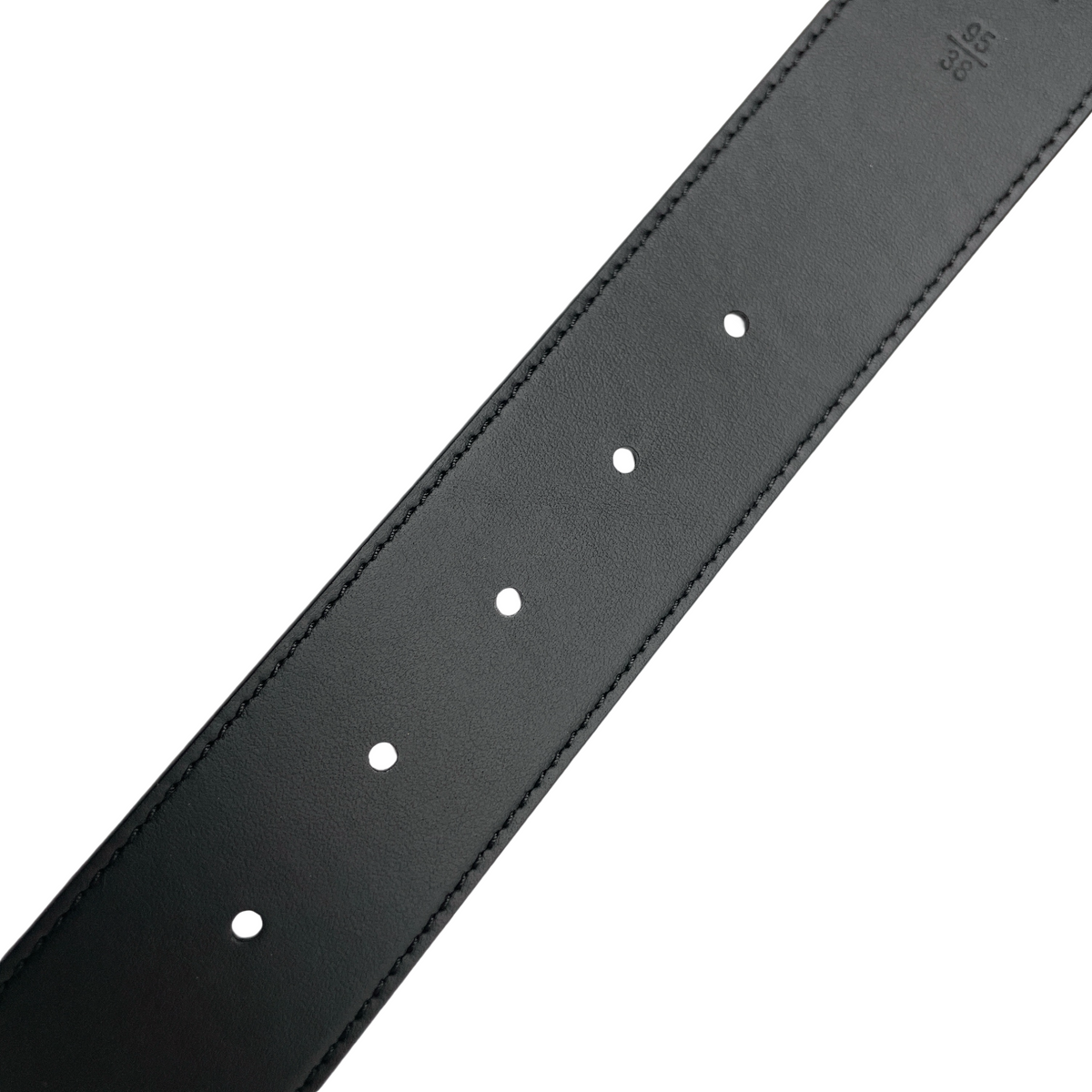 LV INITIALES 40MM MATTE BLACK BELT