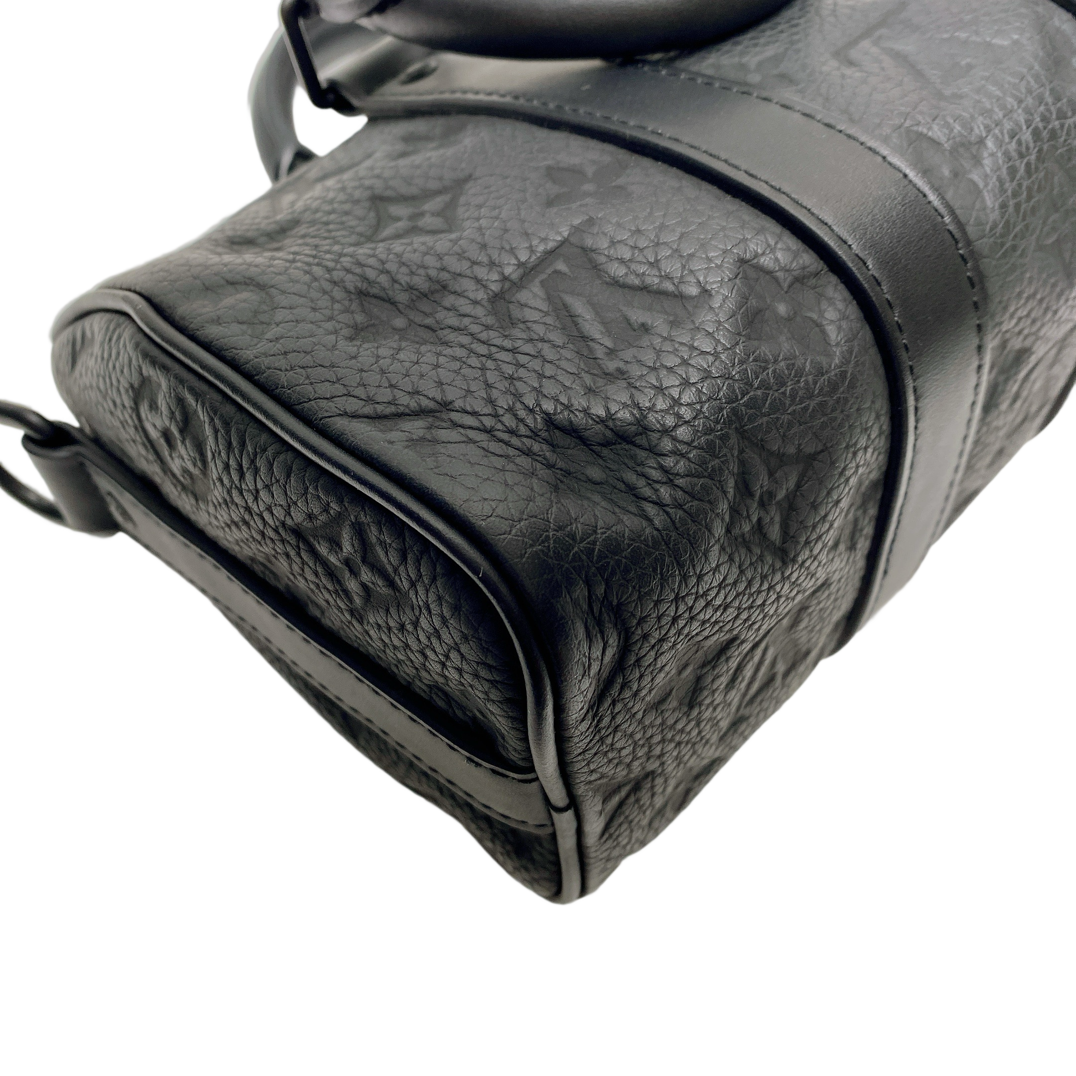 LV KEEPALL 25 BANDOULIERE BLACK