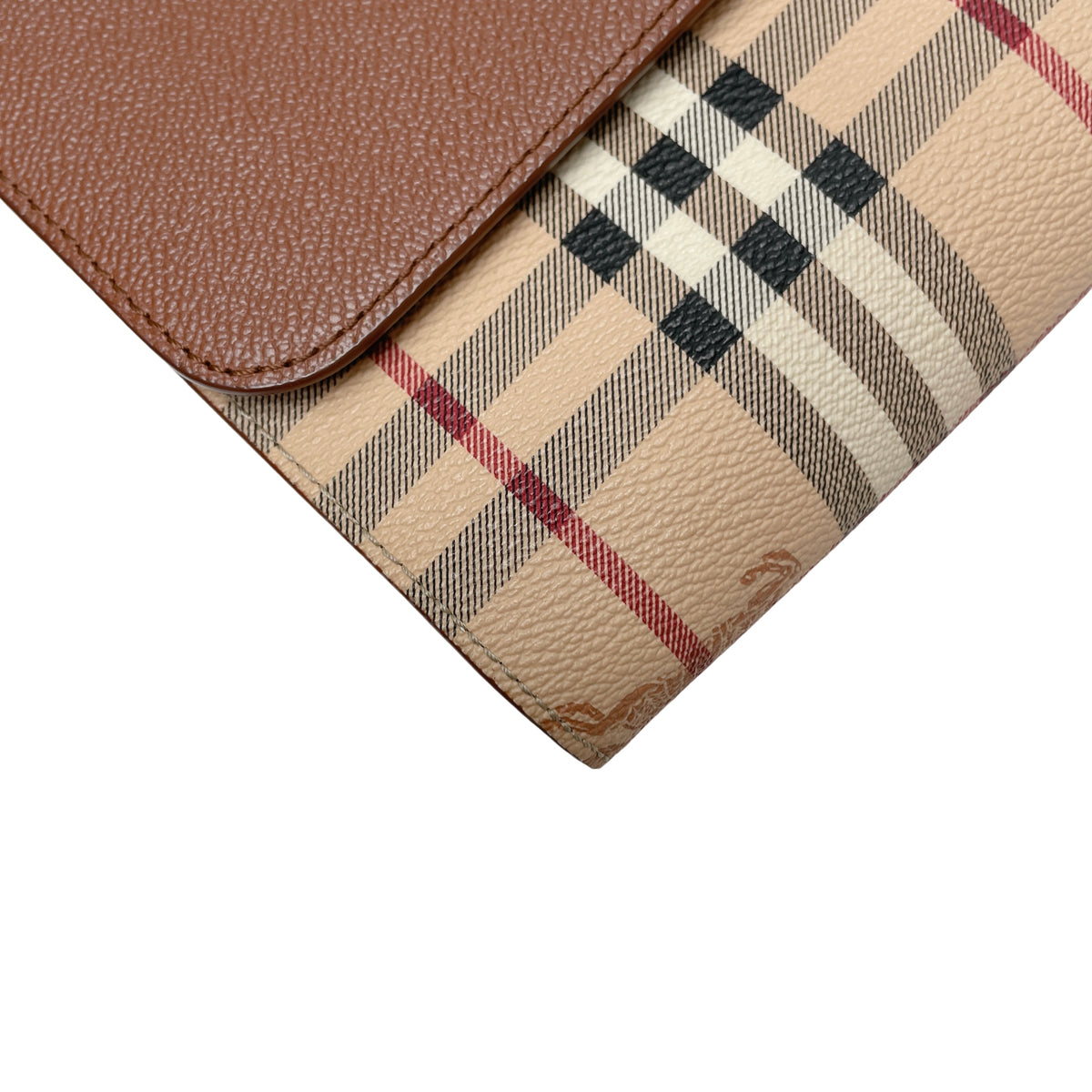BURBERRY HAYMARKET CHECK LOXLEY SMALL BAG