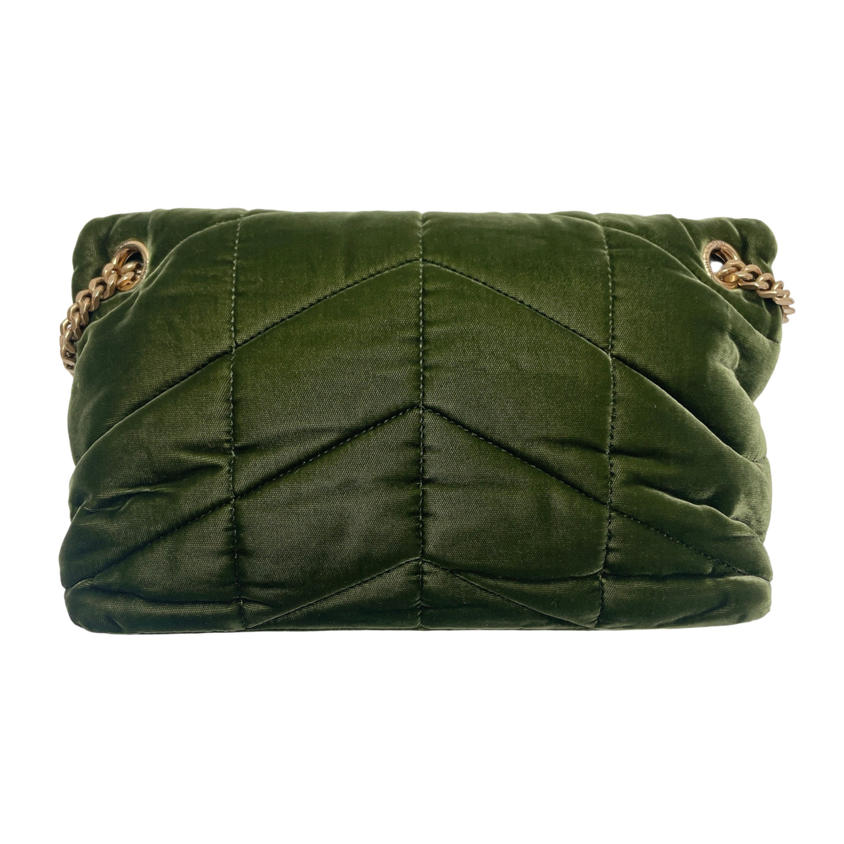 YSL LOULOU PUFFER VELVET