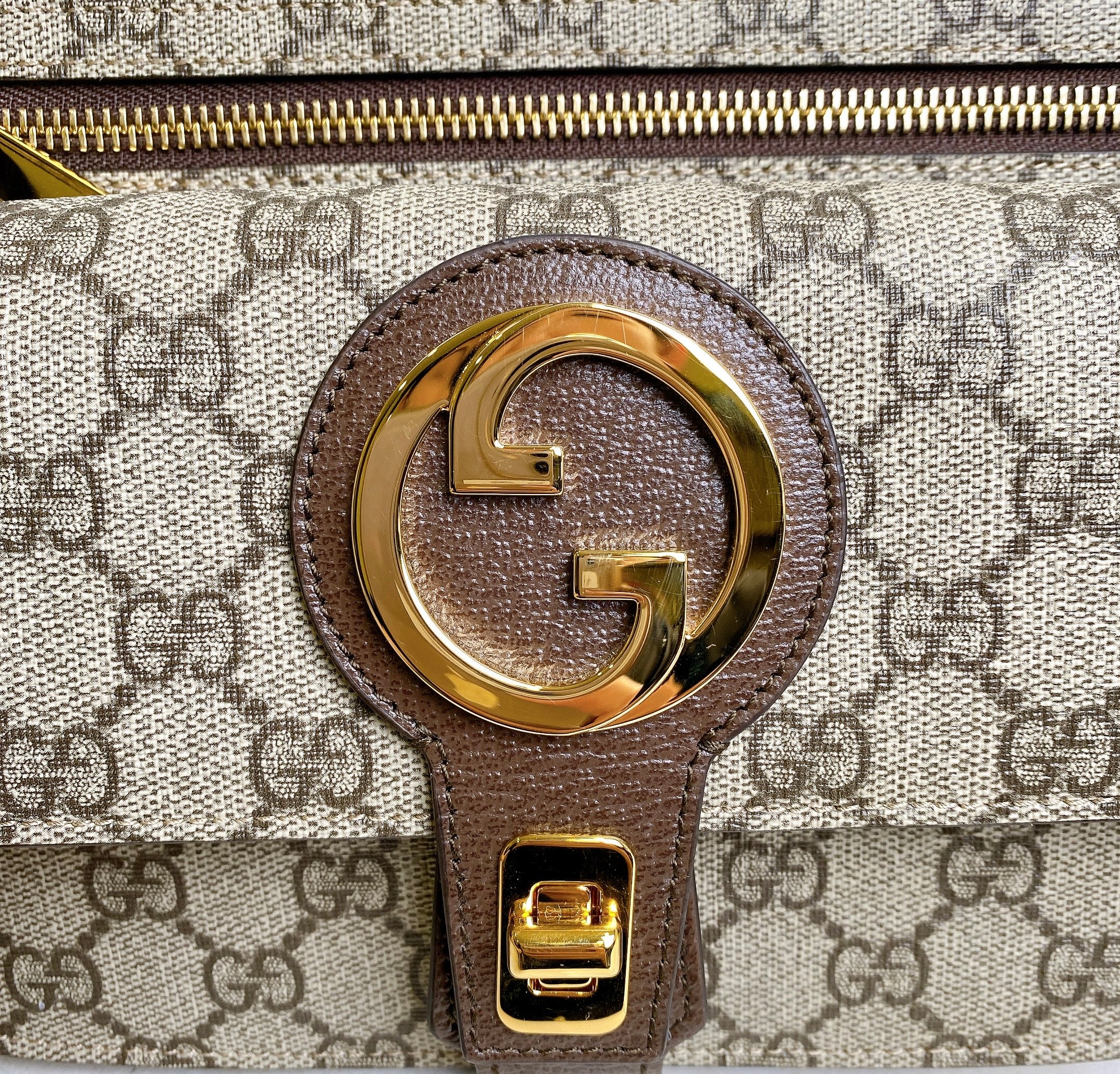 GUCCI BLONDIE FLAP BELT BAG