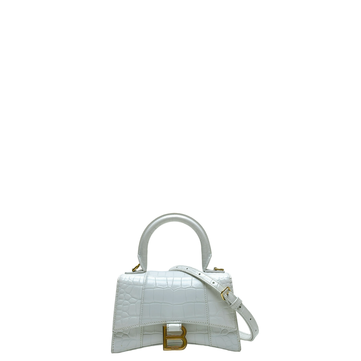BALENCIAGA HOURGLASS TOP HANDLE EXTRA SMALL BAG