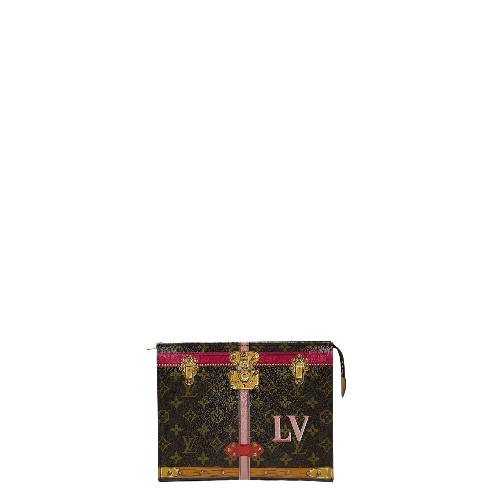 LV SUMMER TRUNK TOILETRY POUCH 26
