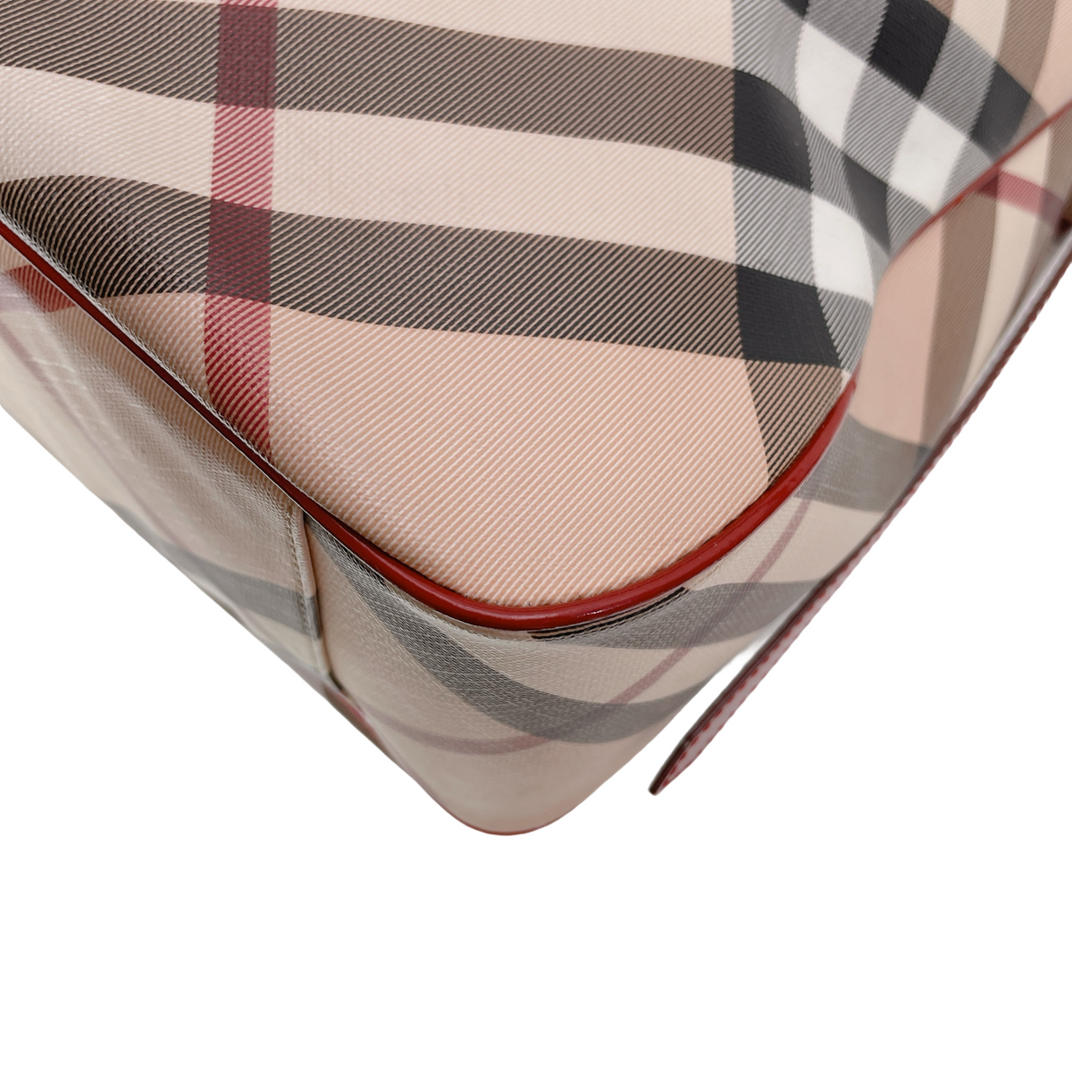 BURBERRY NOVA CHECK HOBO BAG