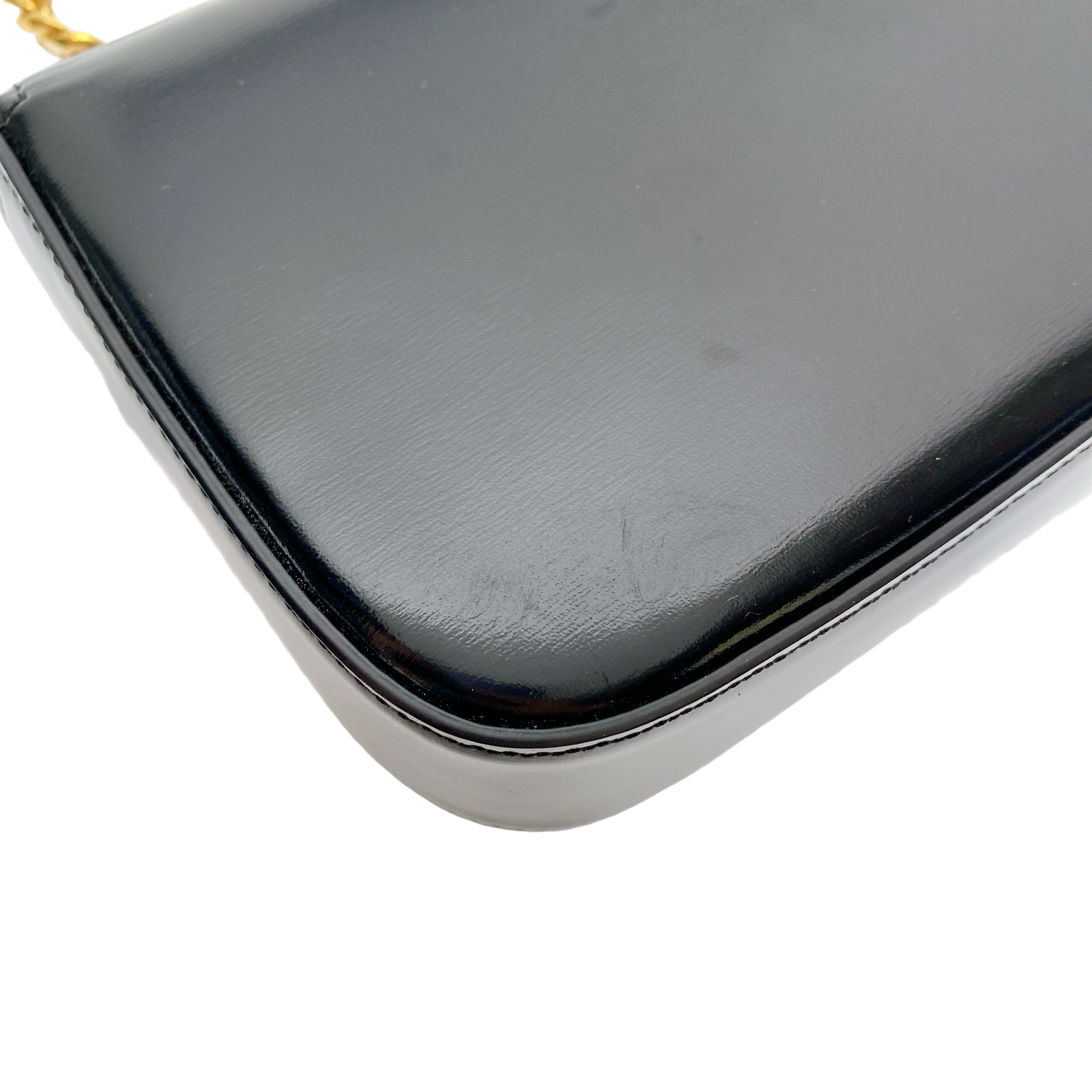 CELINE TRIOMPHE CHAIN SHOULDER BAG