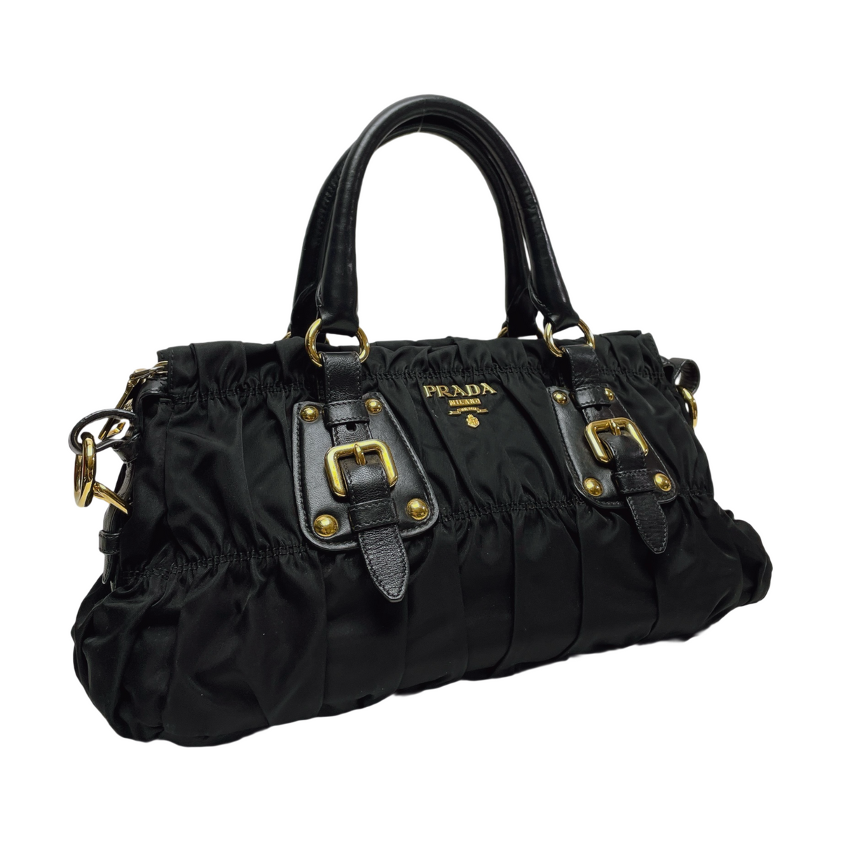 PRADA TESSUTO GAUFRE SATCHEL