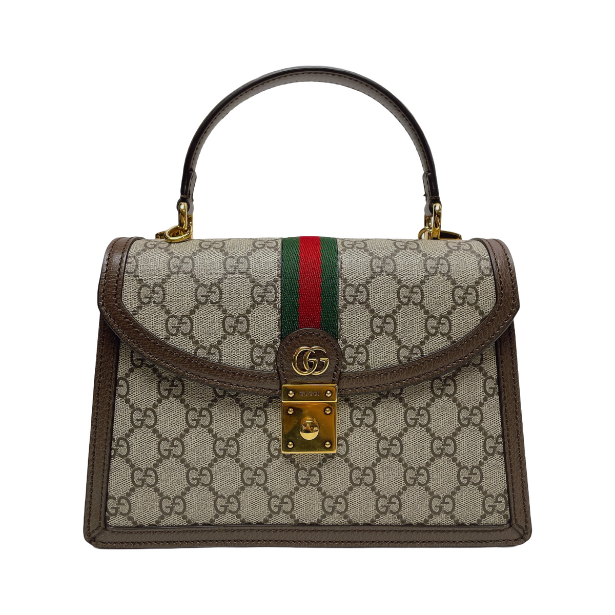GUCCI OPHIDIA TOP HANDLE BAG SMALL