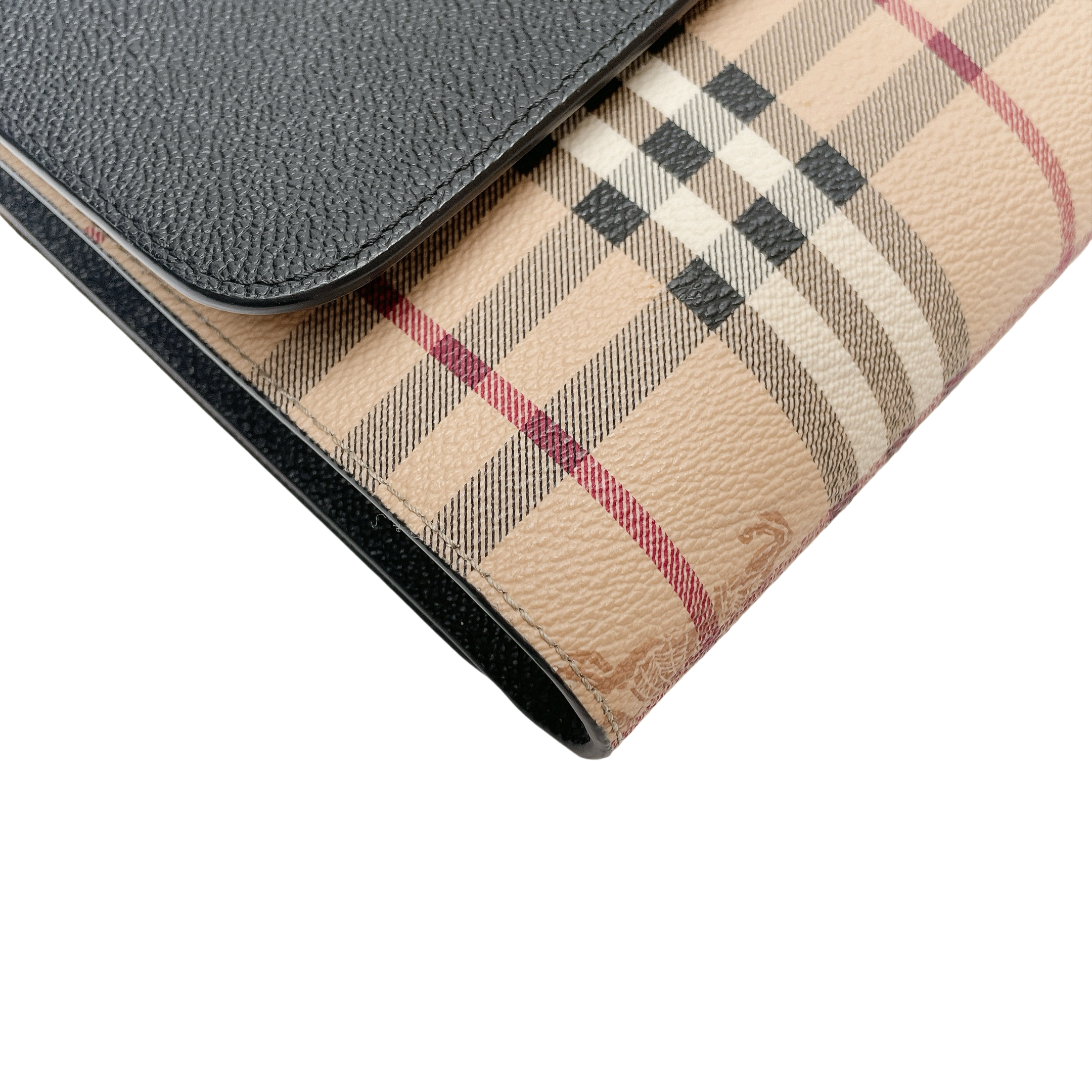 BURBERRY HAYMARKET CHECK LOXLEY SMALL BAG